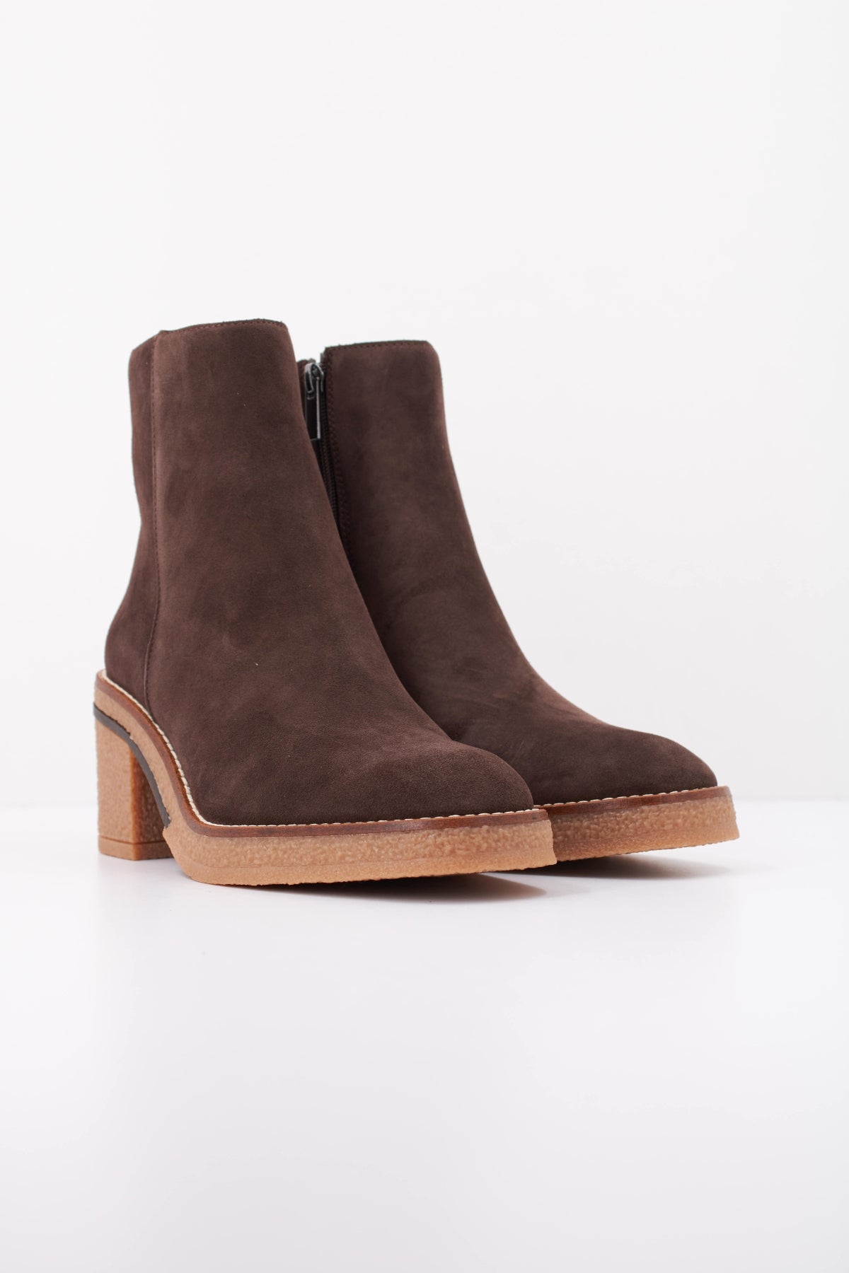 ANOTHER TREND BOTIN BABY SILK en color MARRON (2)