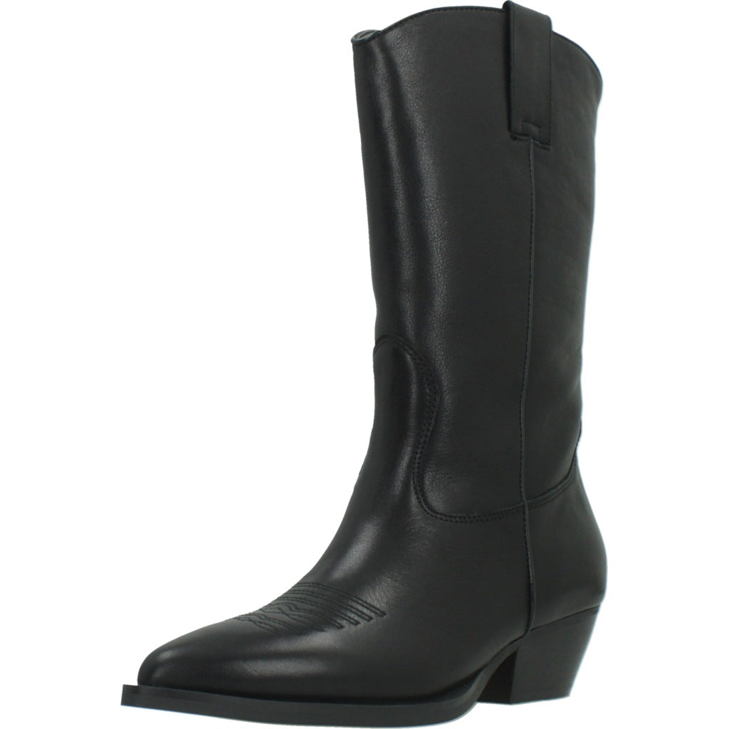 ANOTHER TREND BOTA CORVARA en color NEGRO (1)