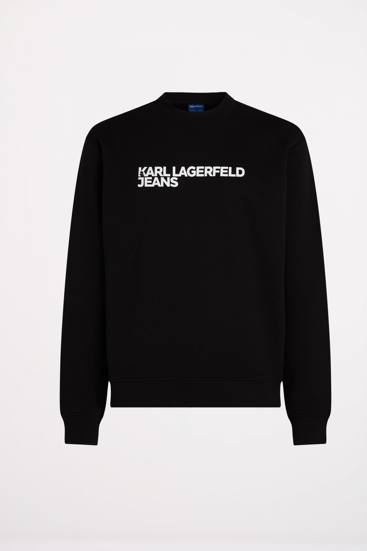 KARL LAGERFELD JEANS KLJ REG ESSENTIAL LOGO SWE en color NEGRO (2)