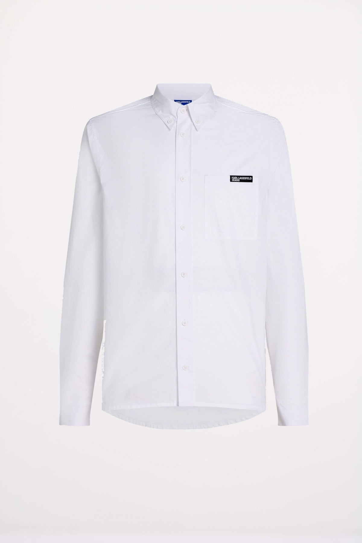 KARL LAGERFELD JEANS KLJ POPLIN SHIRT en color BLANCO (1)