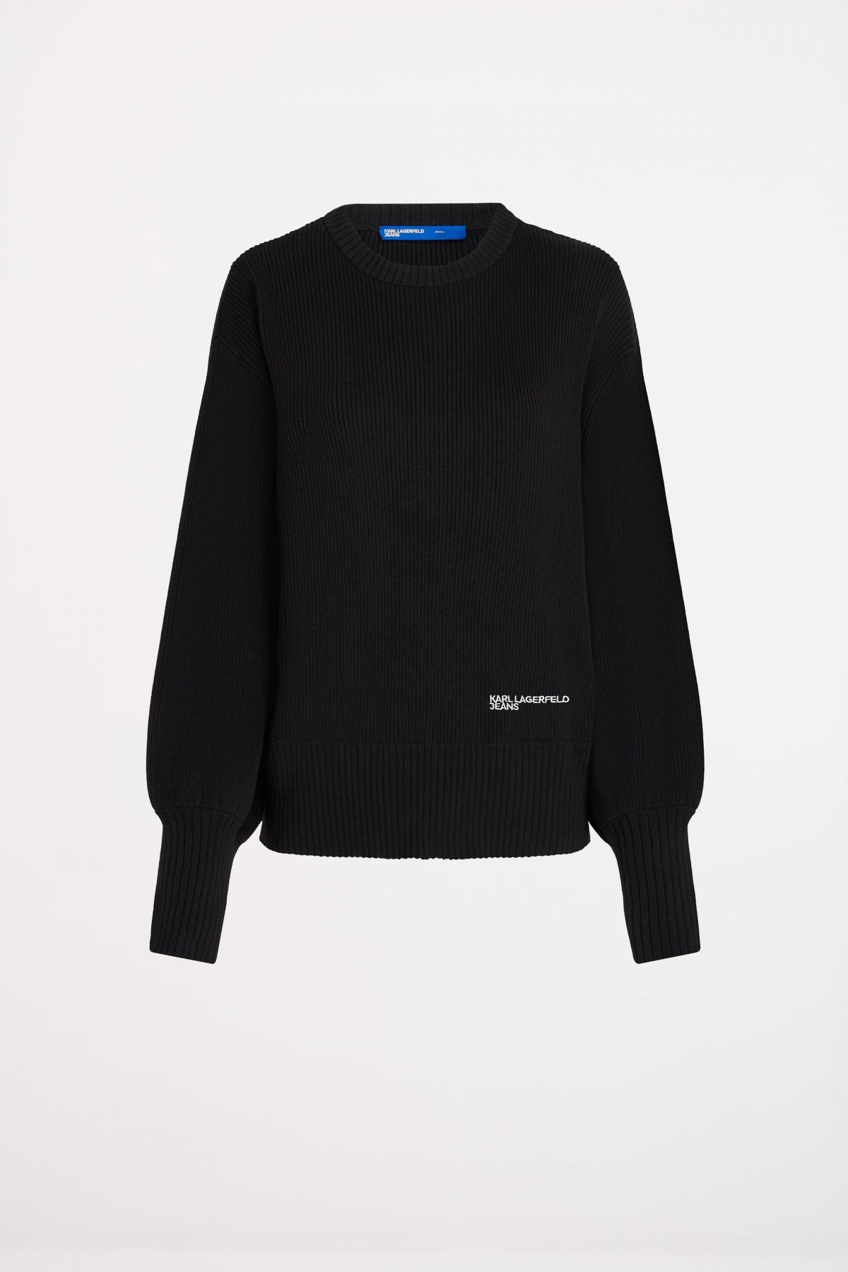 KARL LAGERFELD JEANS KLJ REG BALLOON SLEEVE SWE en color NEGRO (2)