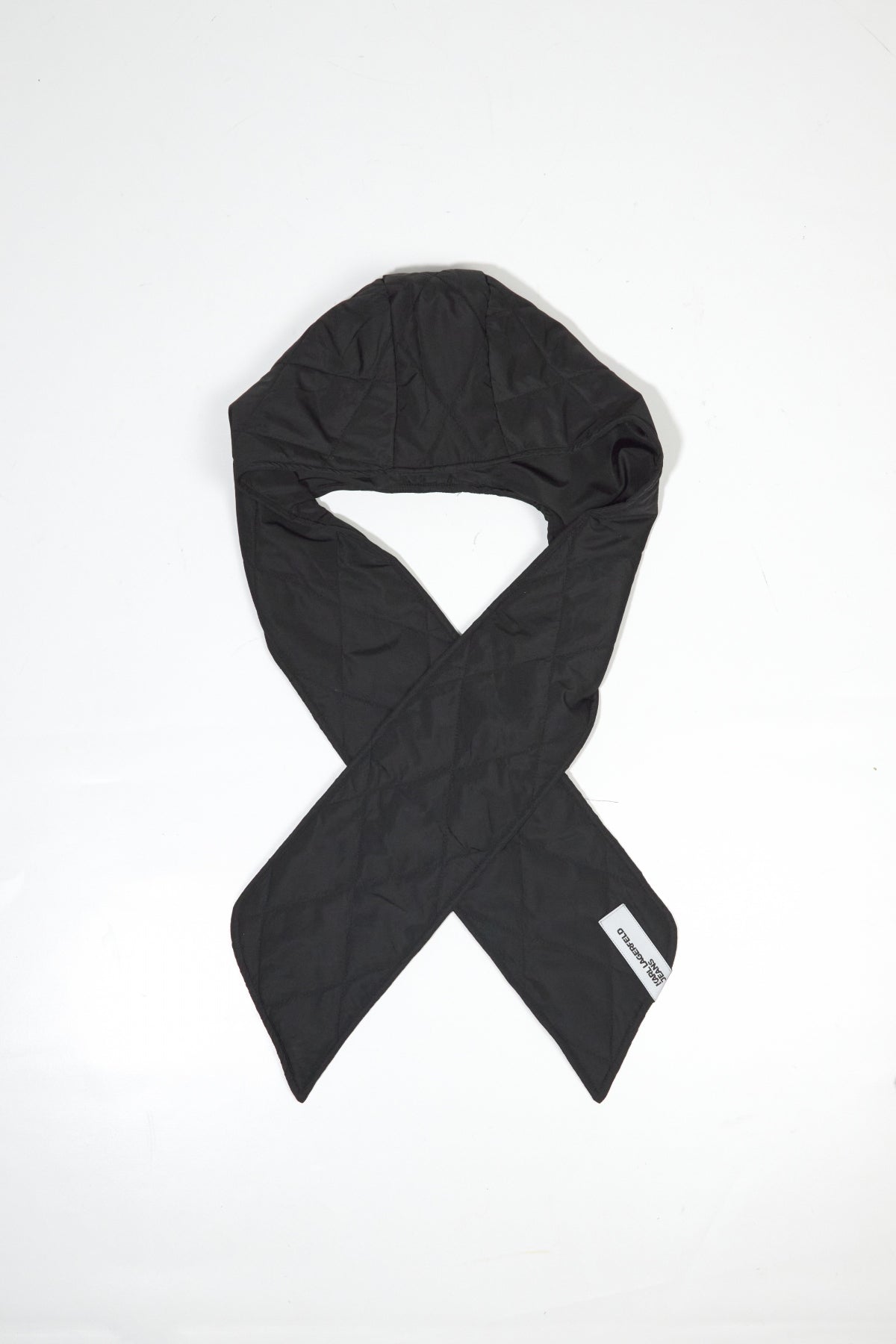 KARL LAGERFELD JEANS KLJ HOODED SCARF en color NEGRO (1)