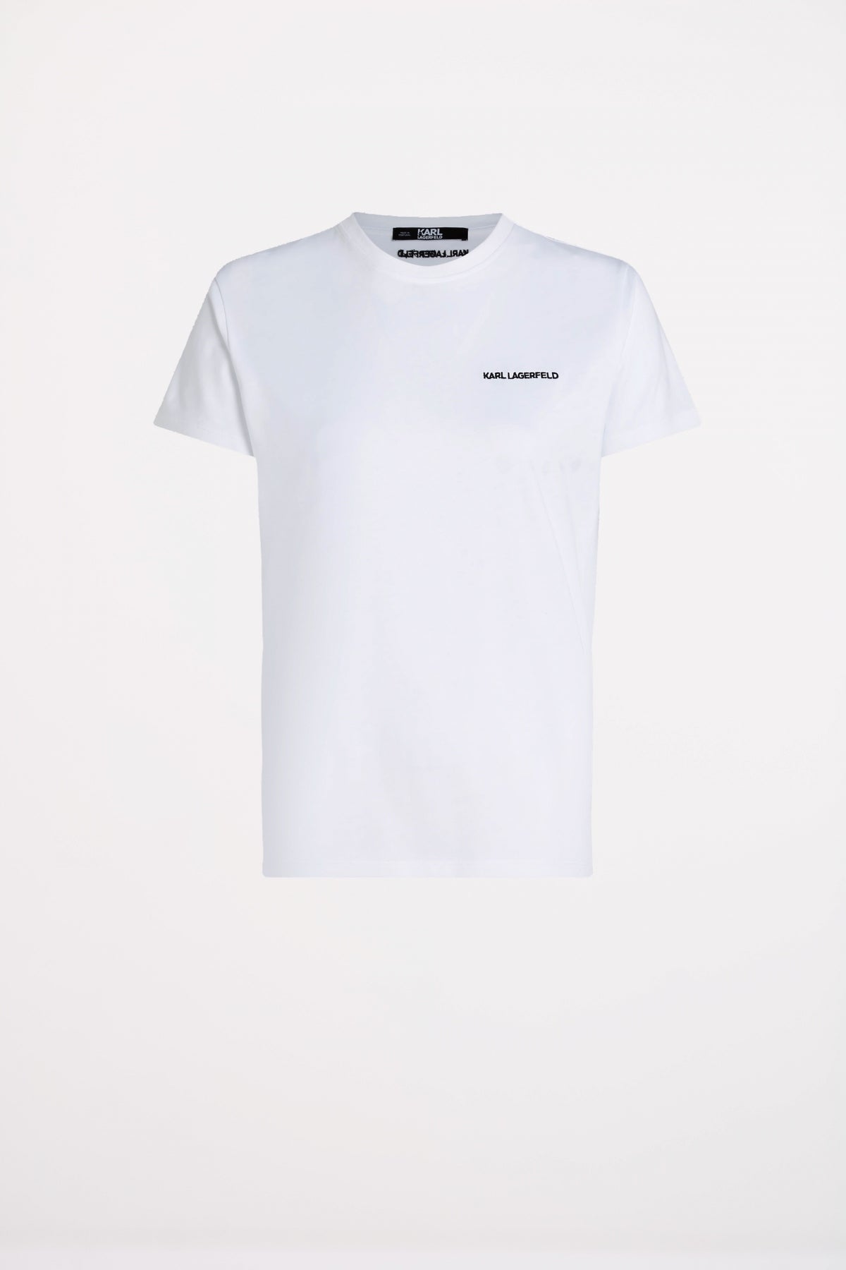 KARL LAGERFELD JEANS ESSENTIAL T-SHIRT en color BLANCO (2)