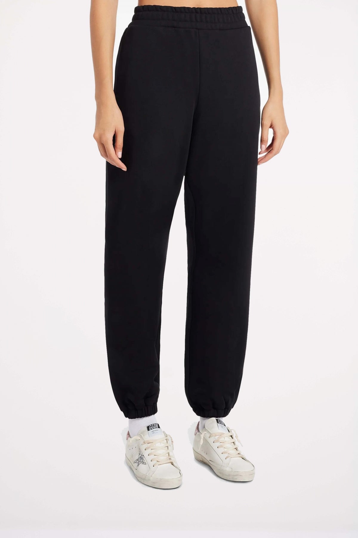 KARL LAGERFELD JEANS SIGNATURE SEQUINS SWEATPAN en color NEGRO (1)