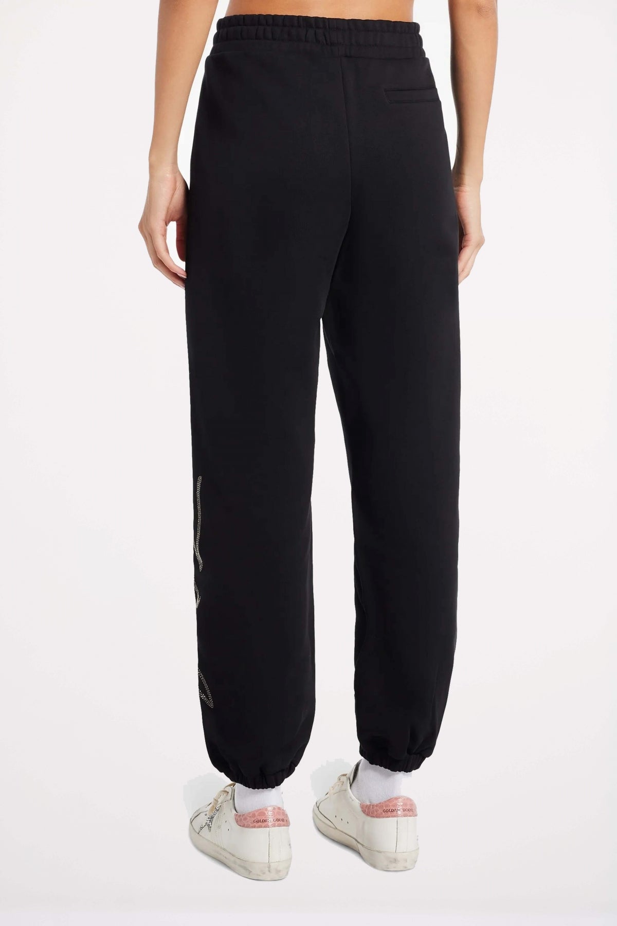 KARL LAGERFELD JEANS SIGNATURE SEQUINS SWEATPAN en color NEGRO (3)