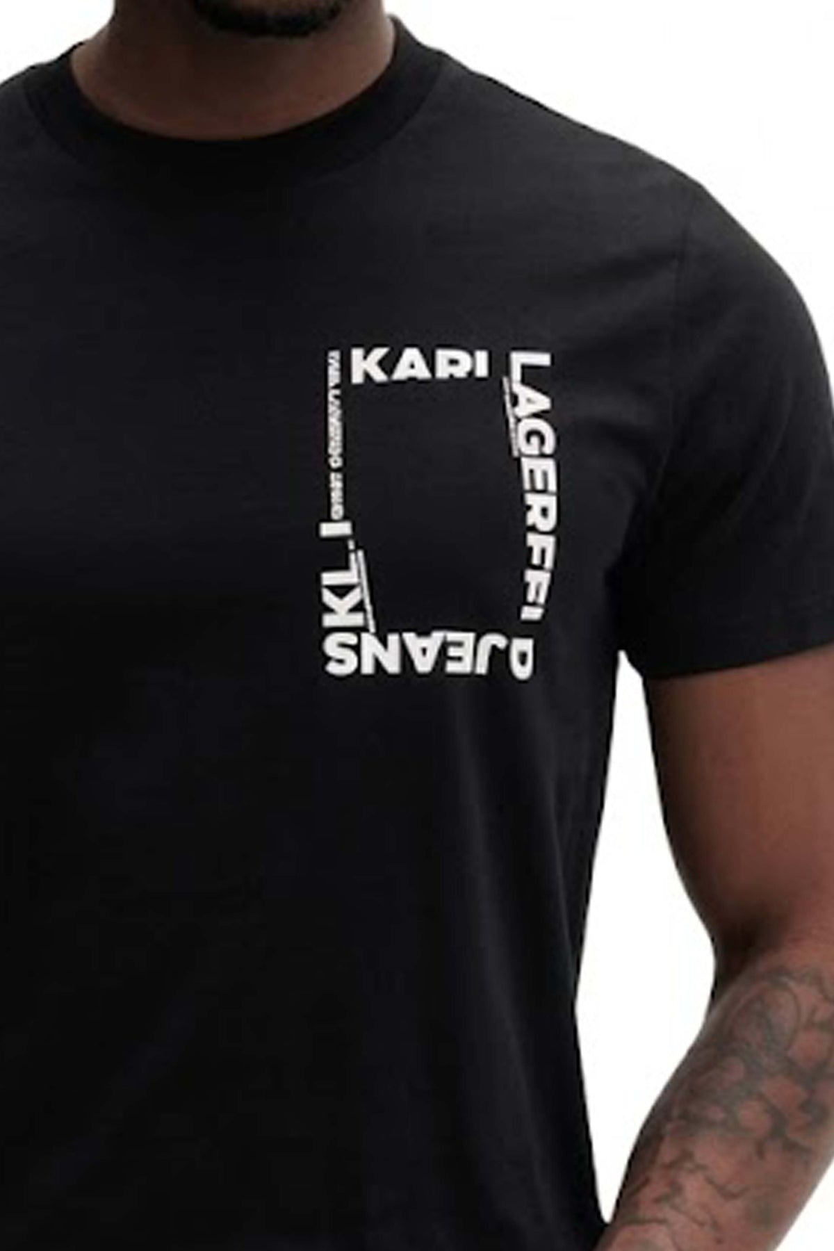 KARL LAGERFELD JEANS BM en color NEGRO (3)