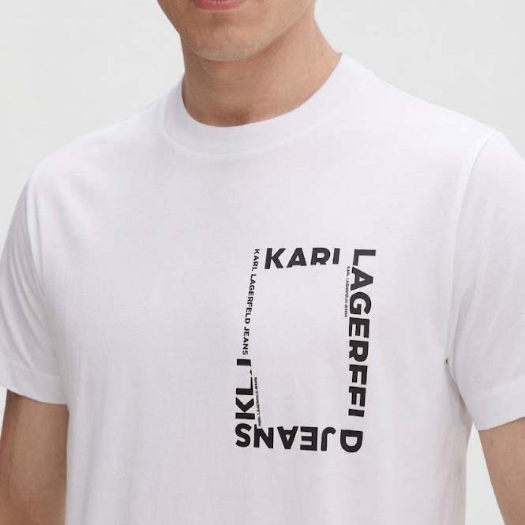 KARL LAGERFELD JEANS BM en color BLANCO (5)