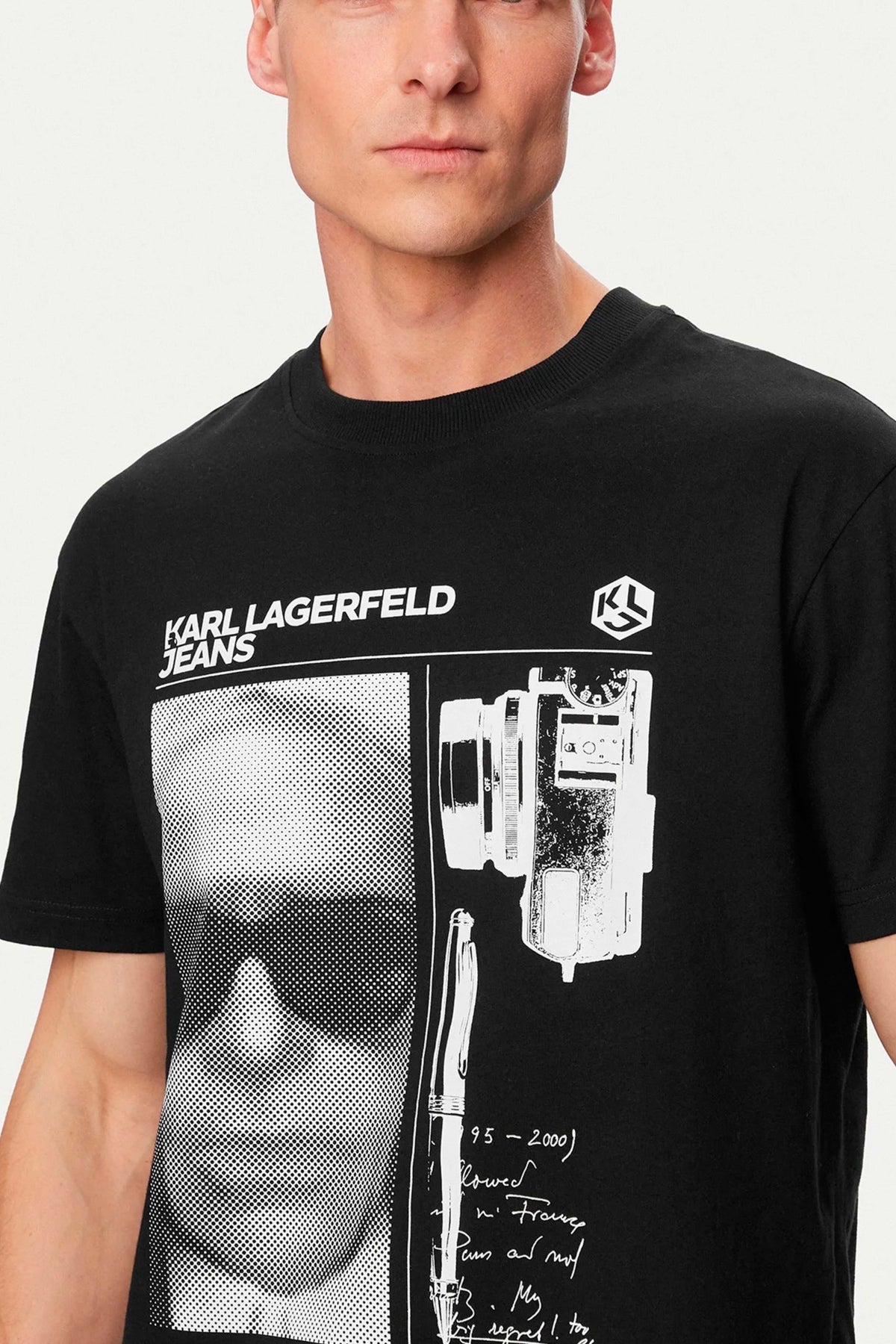 KARL LAGERFELD JEANS BM en color NEGRO (3)