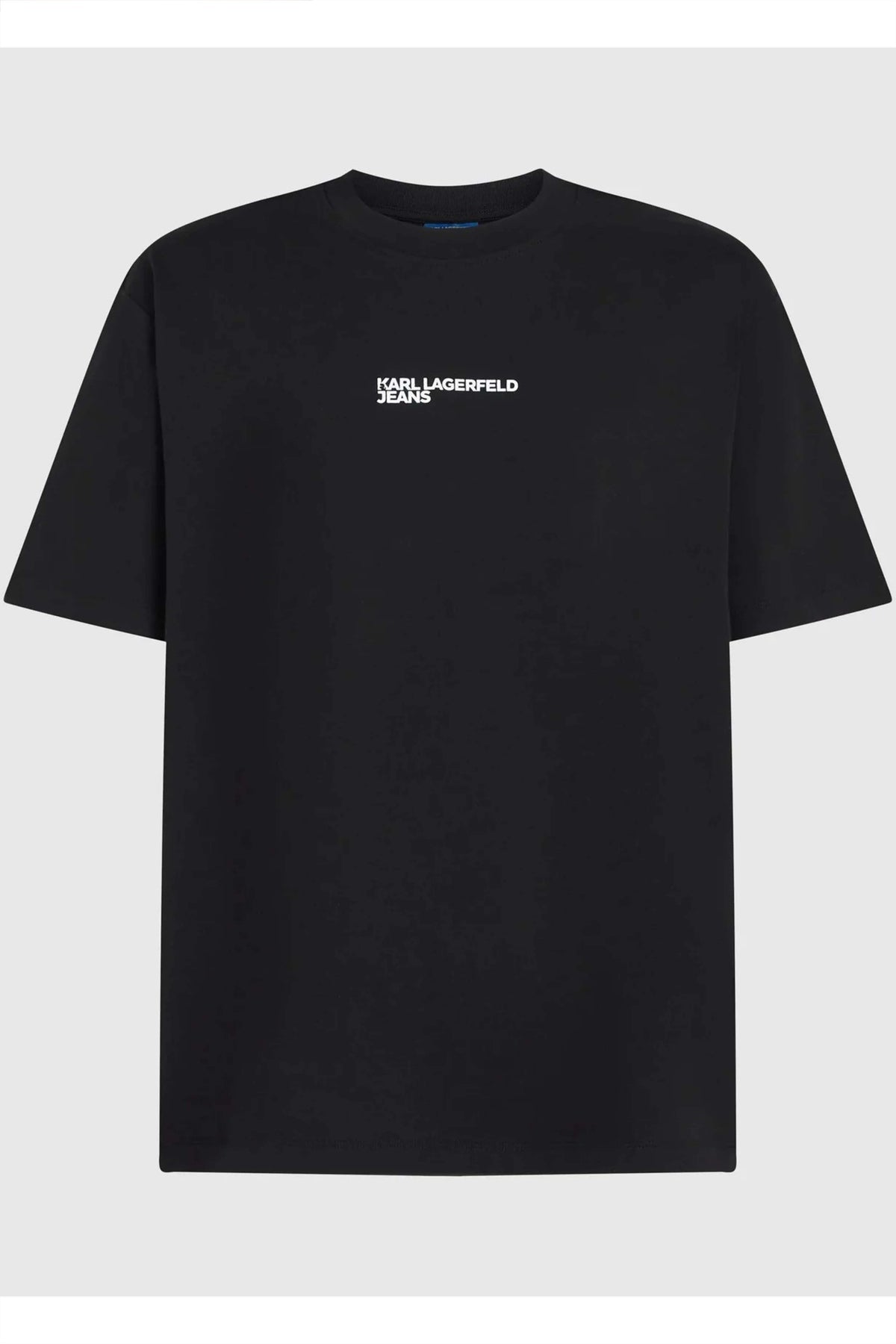 KARL LAGERFELD JEANS REG BACK FRAME TEE en color NEGRO (3)
