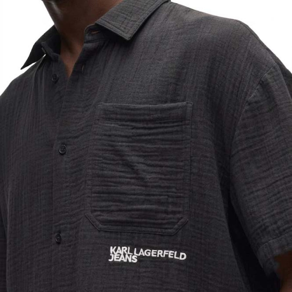 KARL LAGERFELD JEANS BM KLJ en color NEGRO (6)