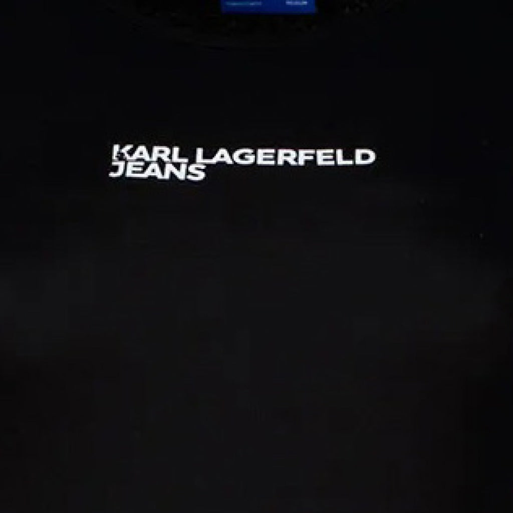 KARL LAGERFELD JEANS AW KLJ BODYSUIT CREW NECK en color NEGRO (6)