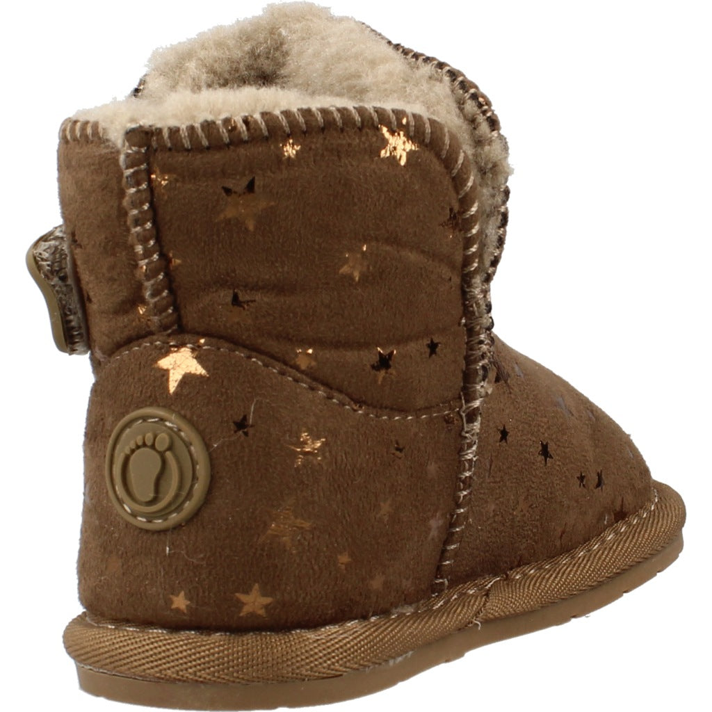 TECNOBABY AUSTRALIAN BOOTS PRINT STARS en color MARRON (3)