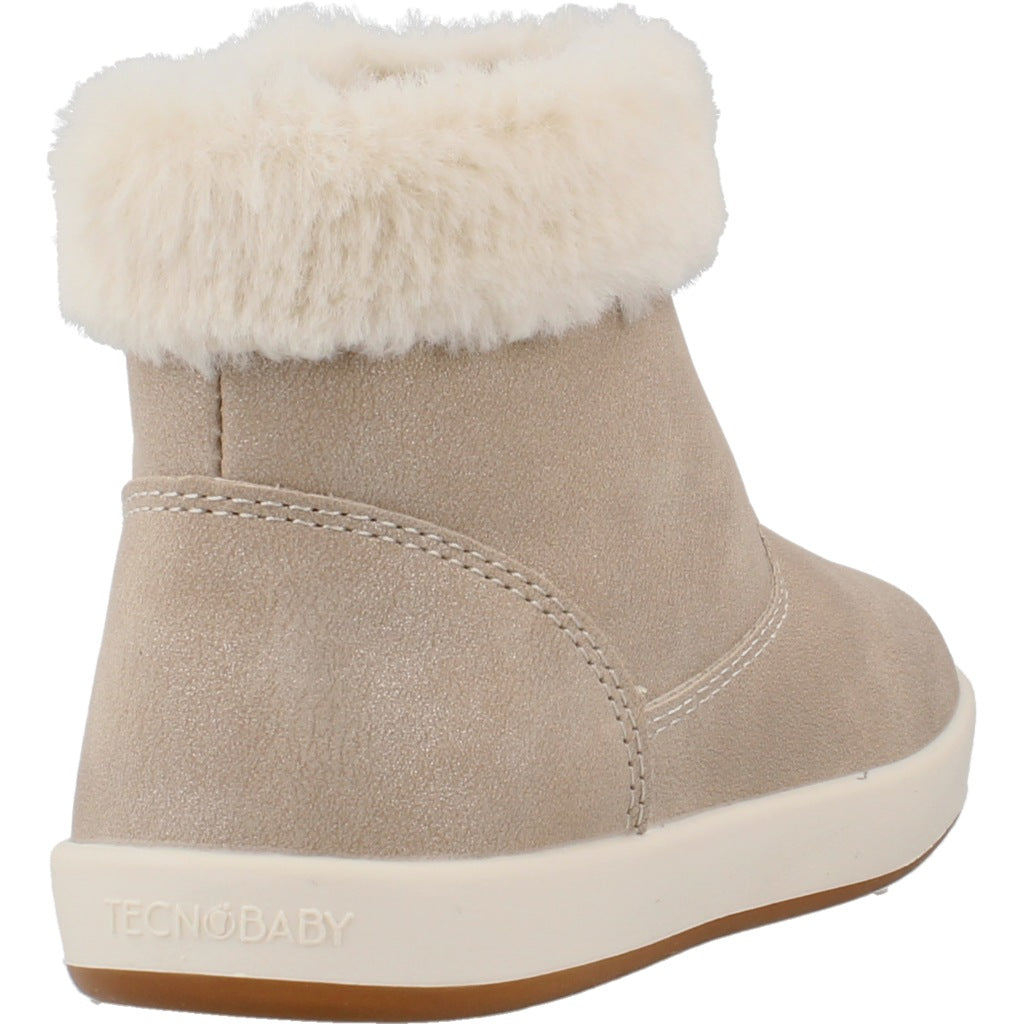 TECNOBABY BOOT FUR en color BEIS (3)