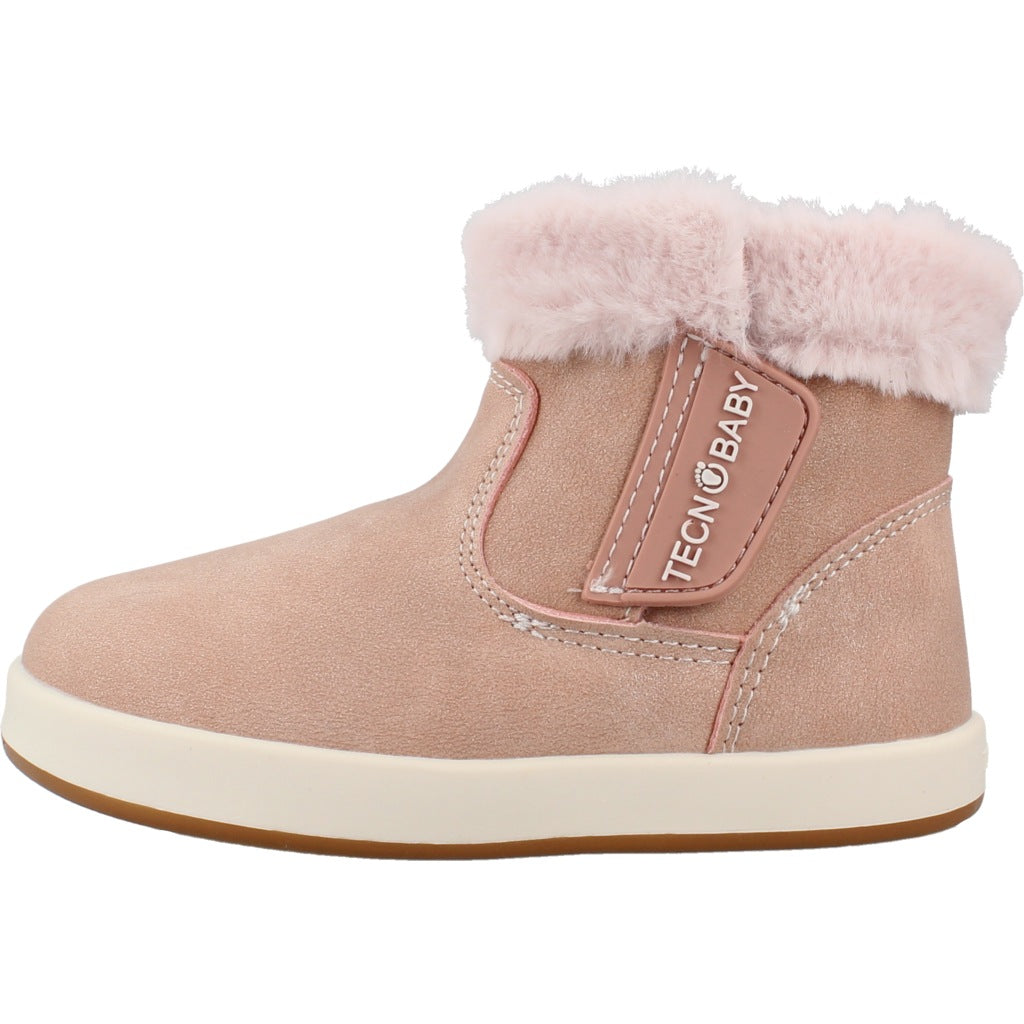 TECNOBABY BOOT FUR en color ROSA (2)