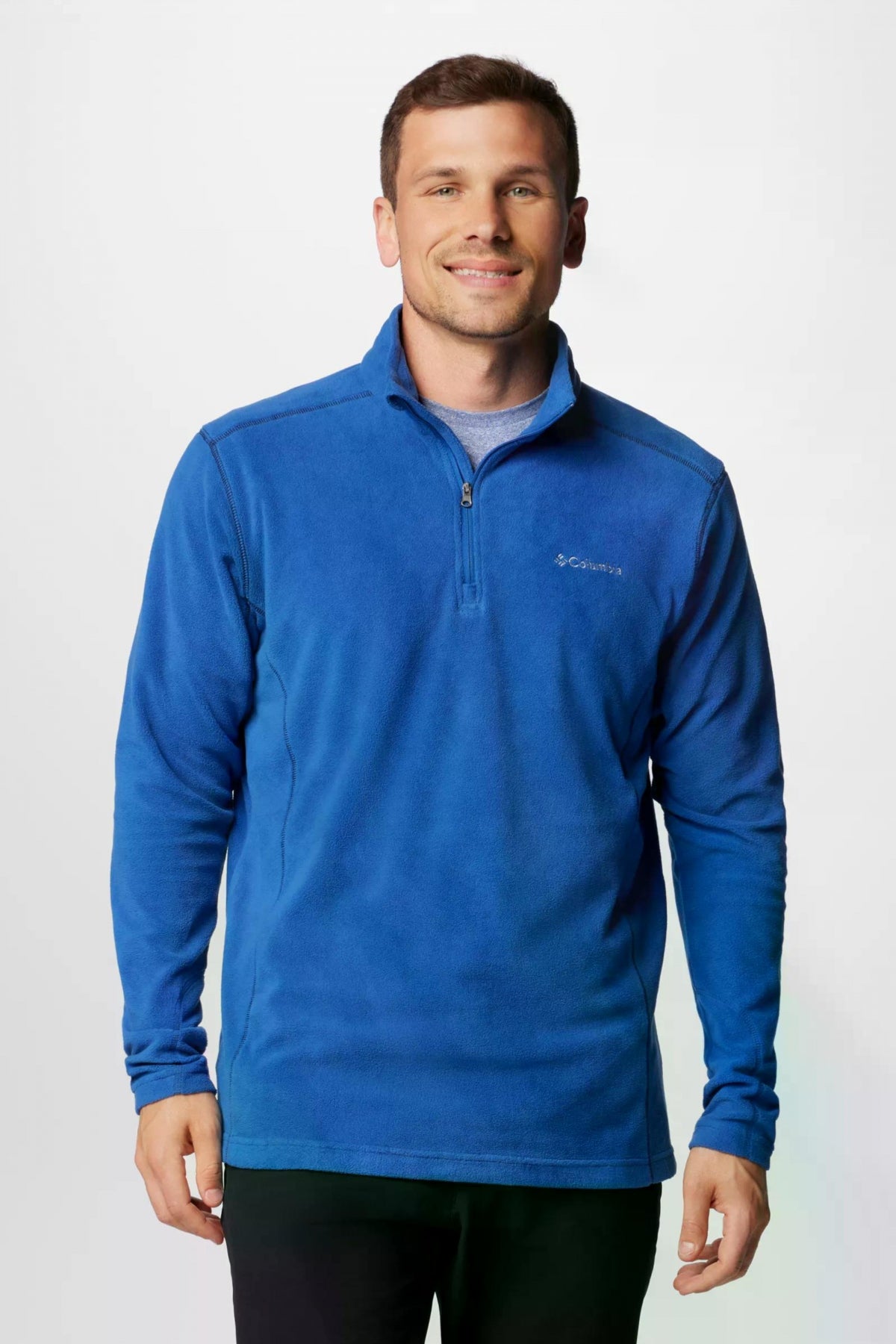 COLUMBIA KLAMATH RANGE II HALF ZIP en color AZUL (1)