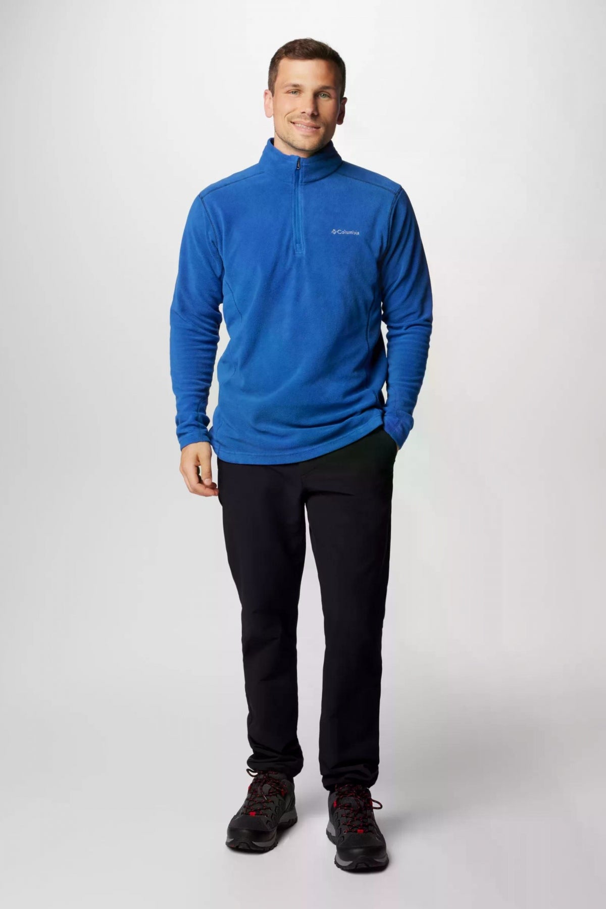 COLUMBIA KLAMATH RANGE II HALF ZIP en color AZUL (4)
