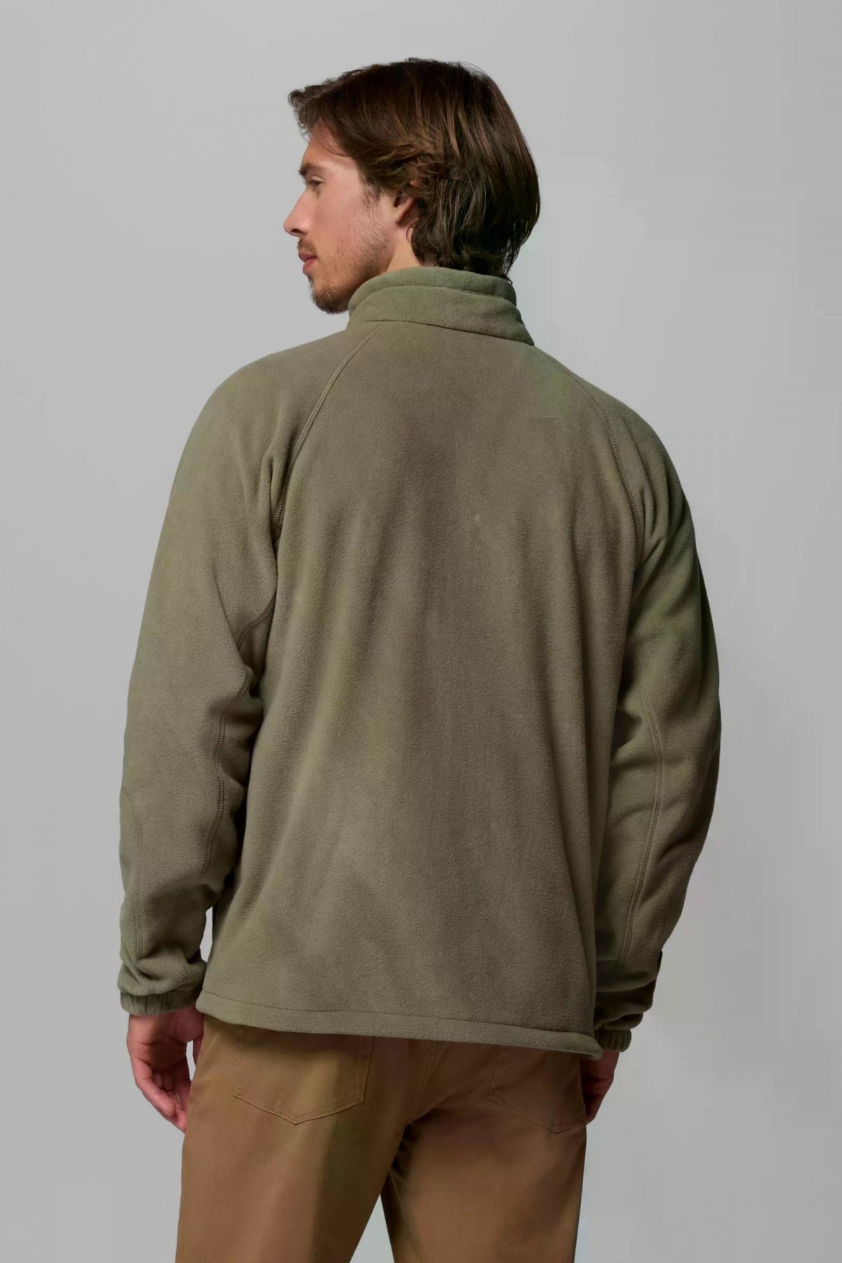 COLUMBIA FAST TREK II FULL ZIP FLE en color VERDE (2)