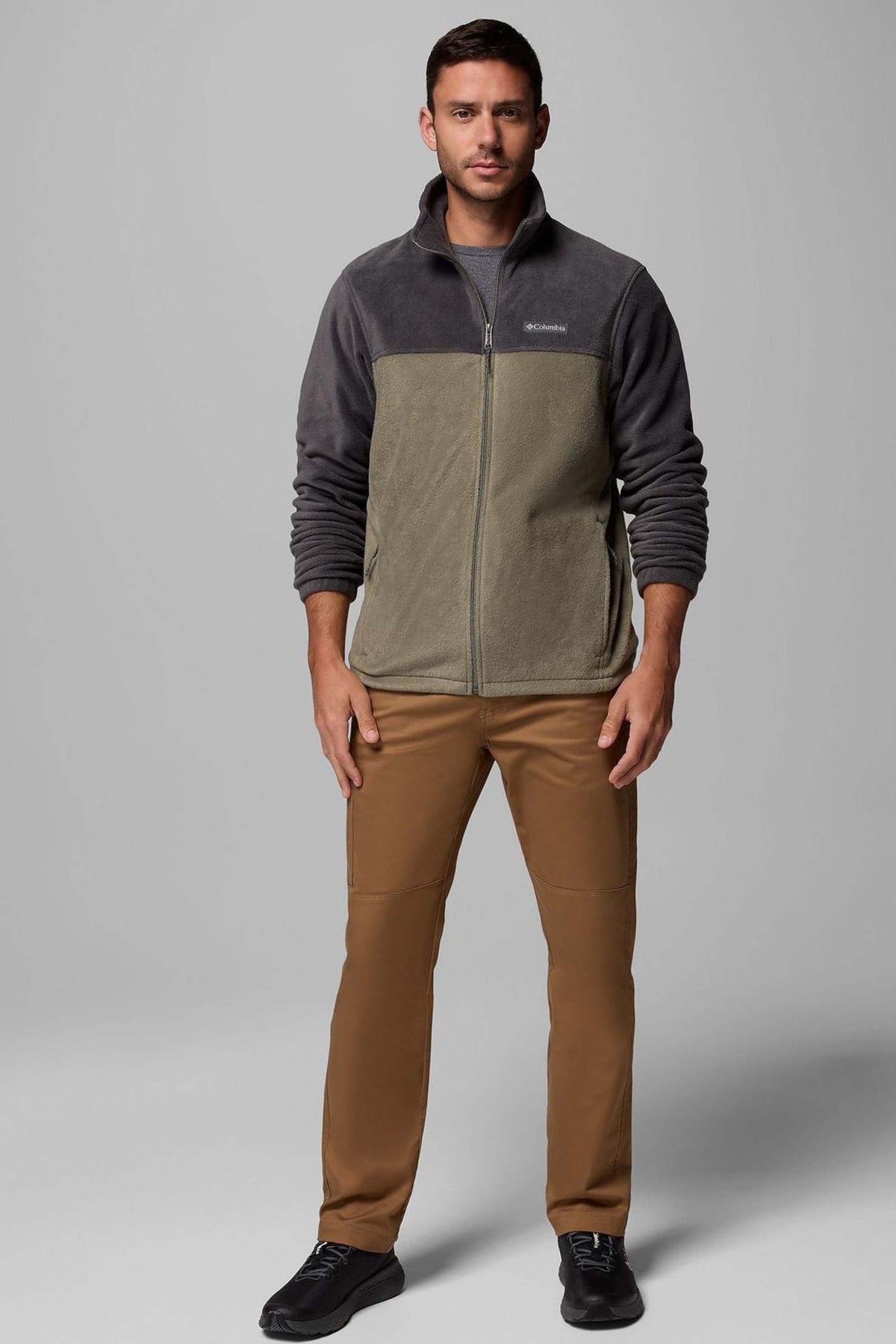 COLUMBIA STEENS MOUNTAIN FULL ZIP en color VERDE (1)
