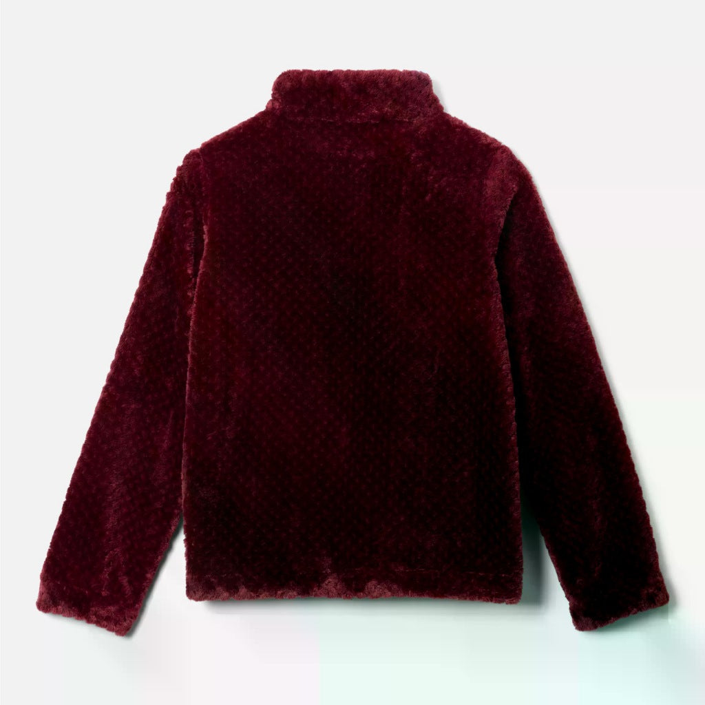 COLUMBIA FIRE SIDE SHERPA FULL ZIP en color BURDEOS (5)