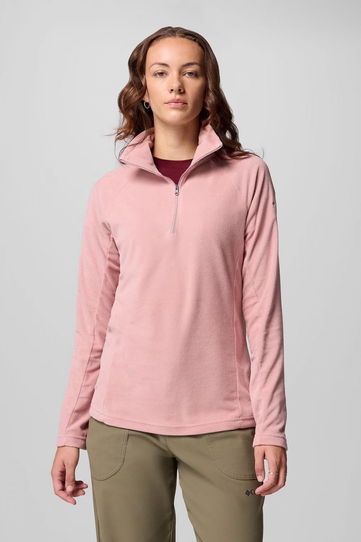 COLUMBIA GLACIAL IV / ZIP en color ROSA (1)