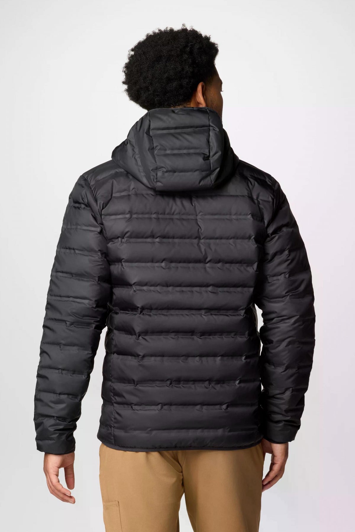 COLUMBIA LAKE II DOWN HOODED JACKET en color NEGRO (2)