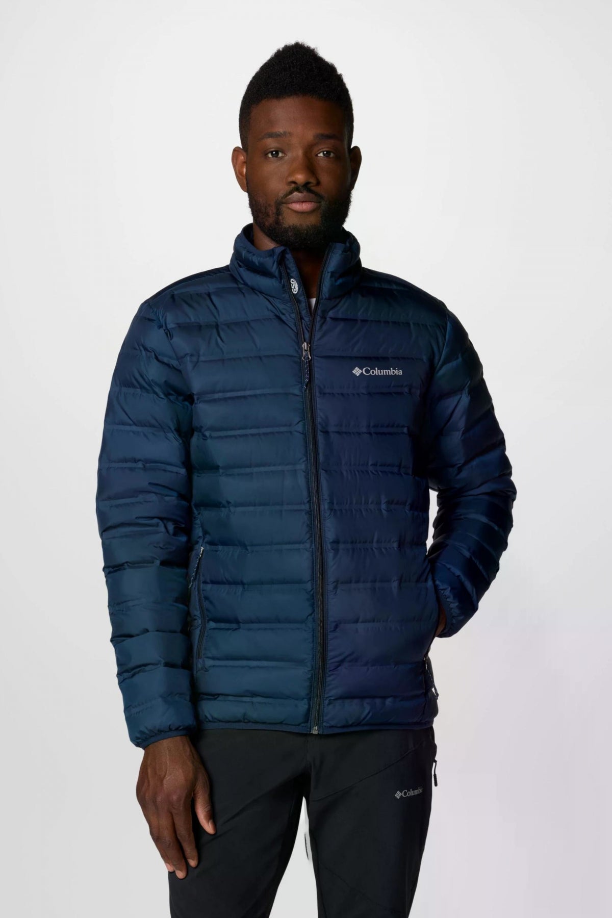 COLUMBIA LAKE II DOWN JACKET en color AZUL (1)