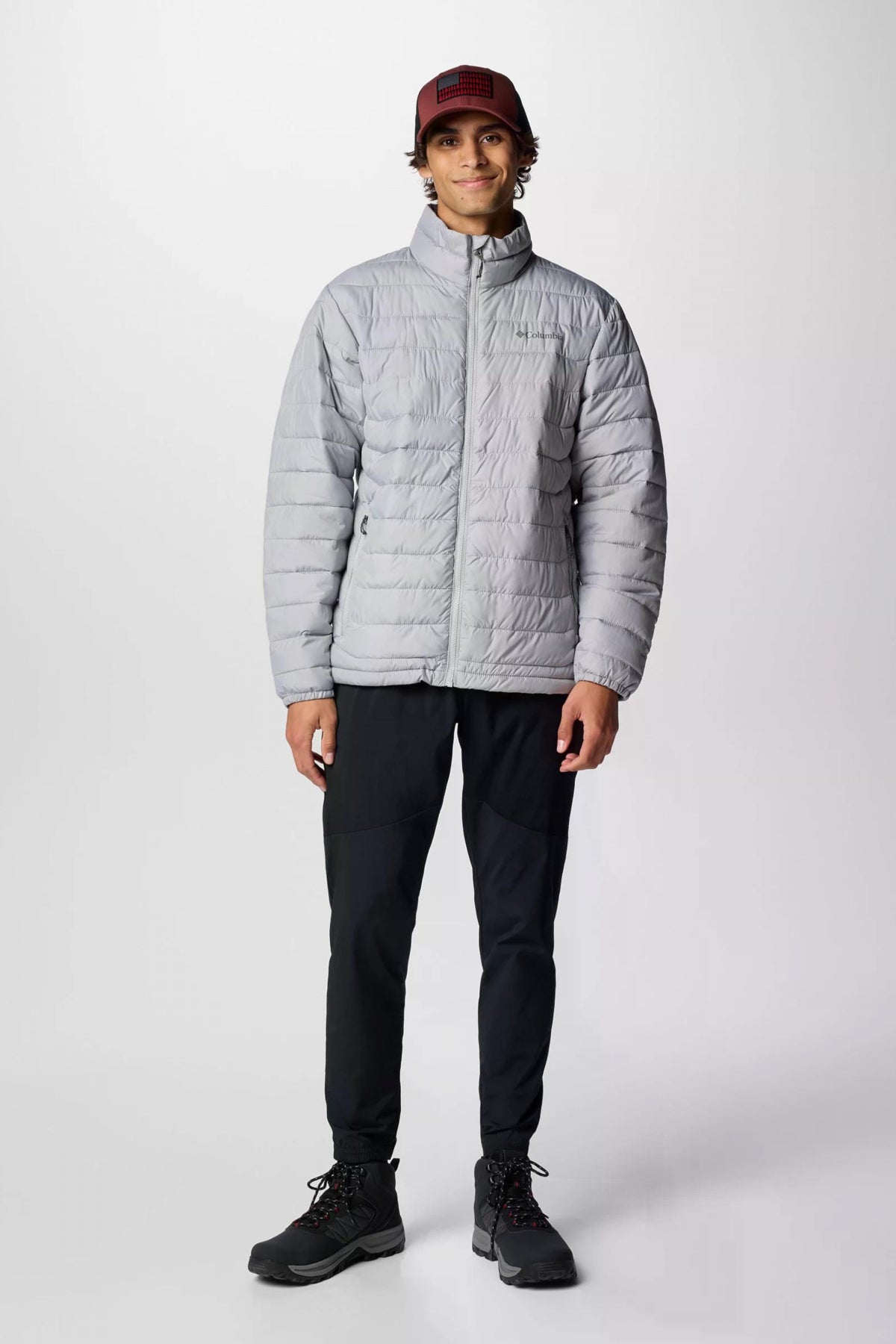 COLUMBIA POWDER LITE II JACKET en color GRIS (4)