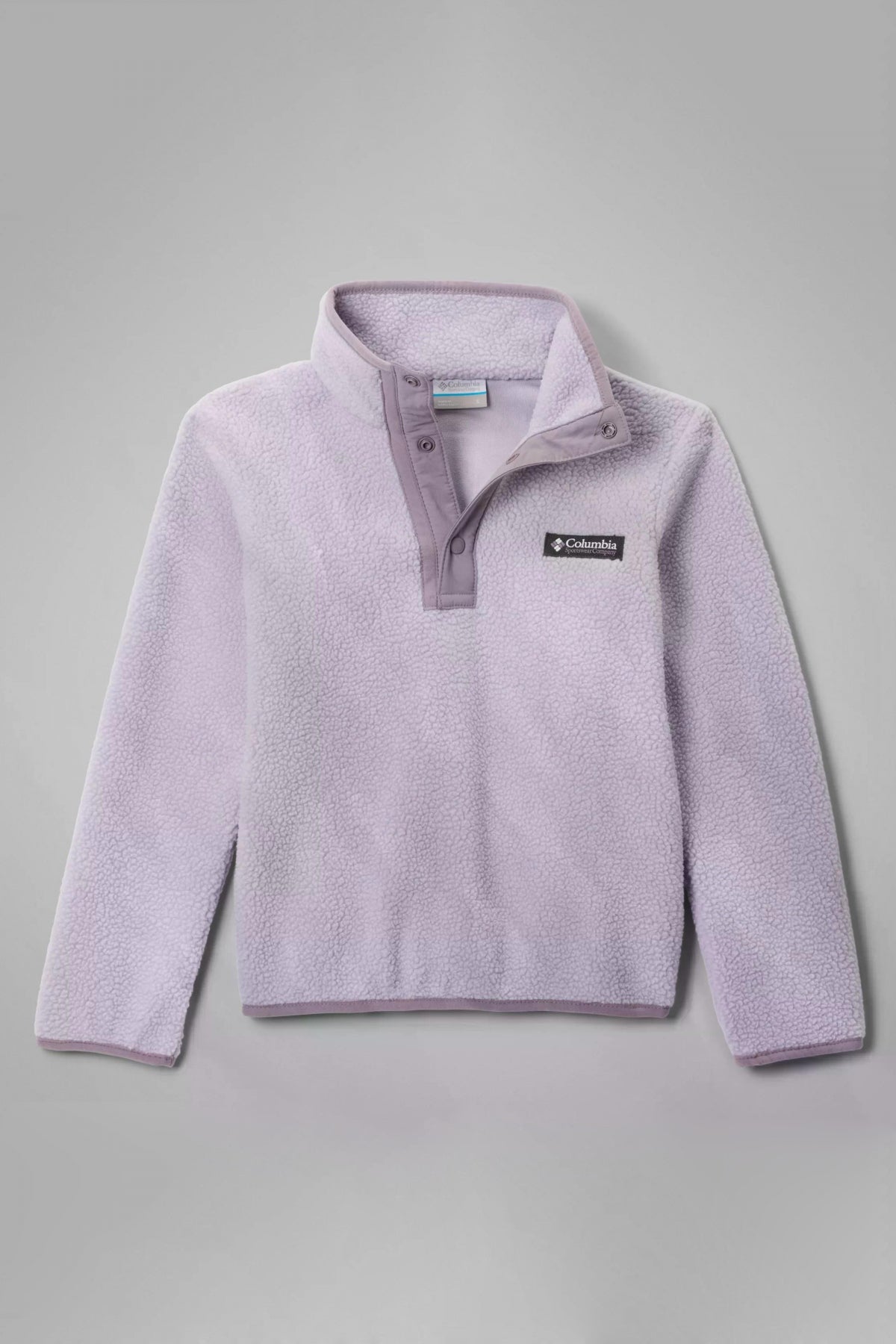 COLUMBIA HELVETIA II HALF SNAP FLE en color VIOLETA (1)