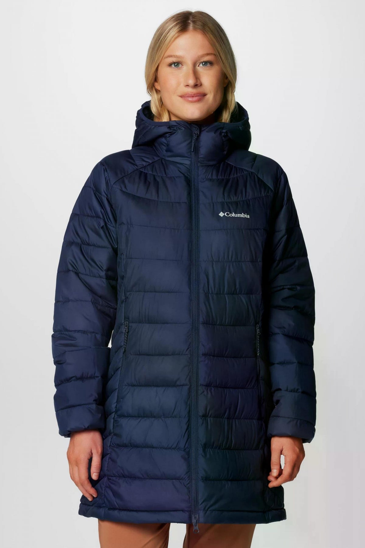 COLUMBIA POWDER LITE II MID JACKET en color AZUL (1)
