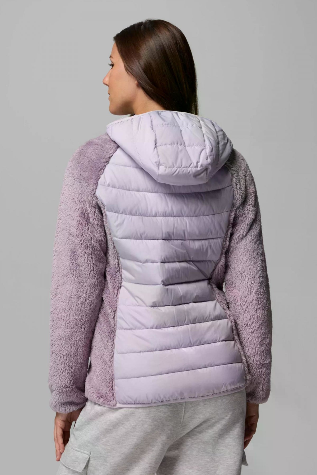 COLUMBIA POWDER LITE II SHERPA HYB en color VIOLETA (2)