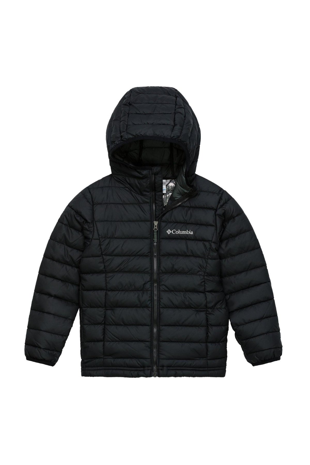 COLUMBIA POWDER LITE II HOODED JACKET en color NEGRO (1)