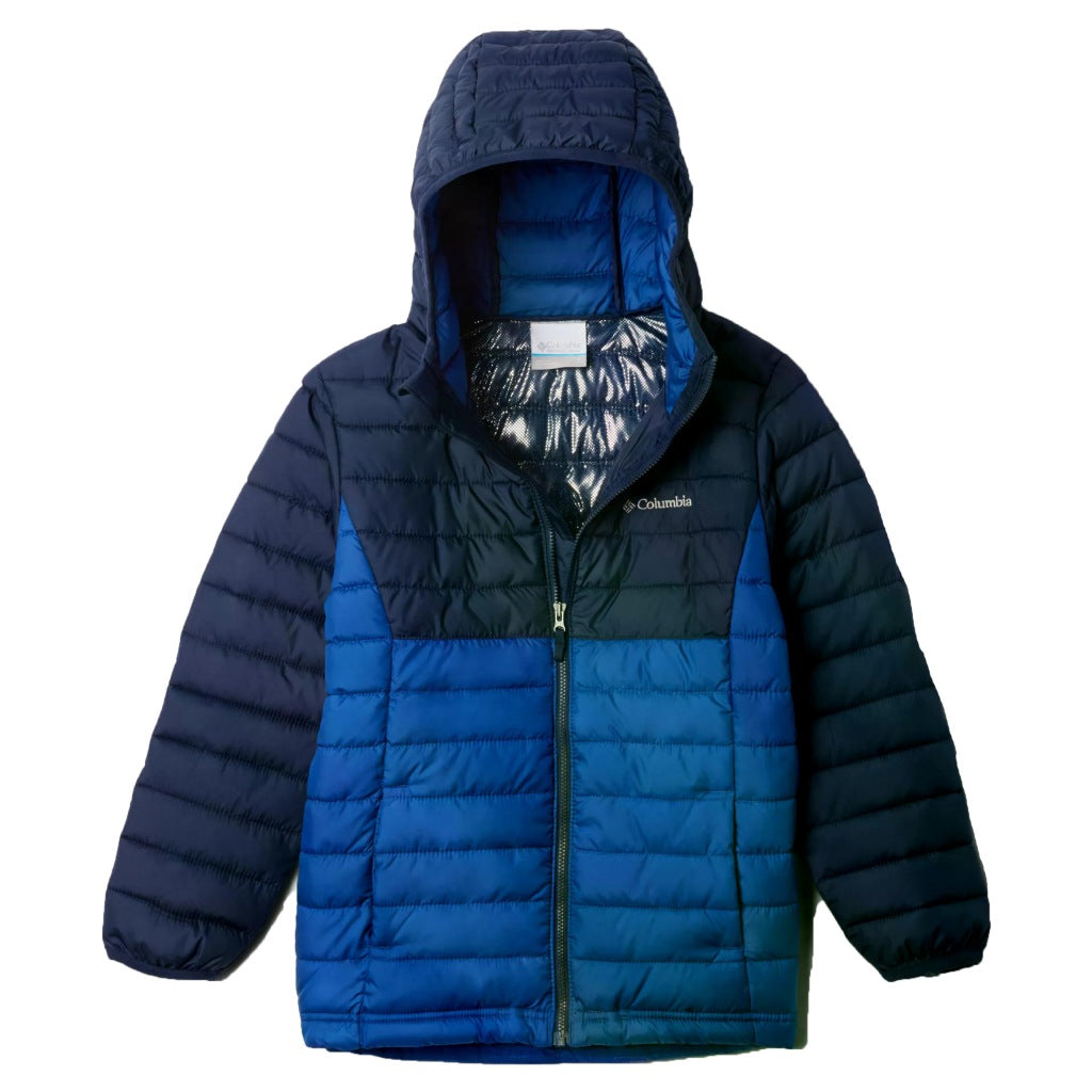 COLUMBIA POWDER LITE II HOODED JACKET en color AZUL (4)