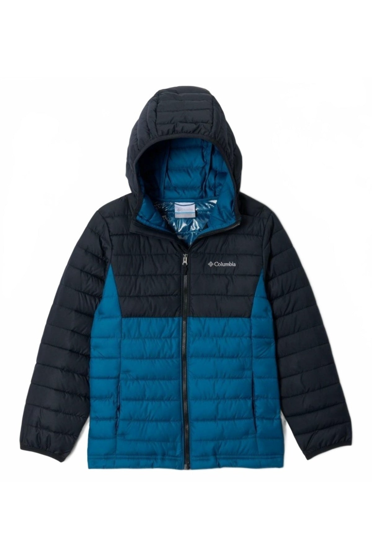 COLUMBIA POWDER LITE II HOODED JACKET en color AZUL (1)