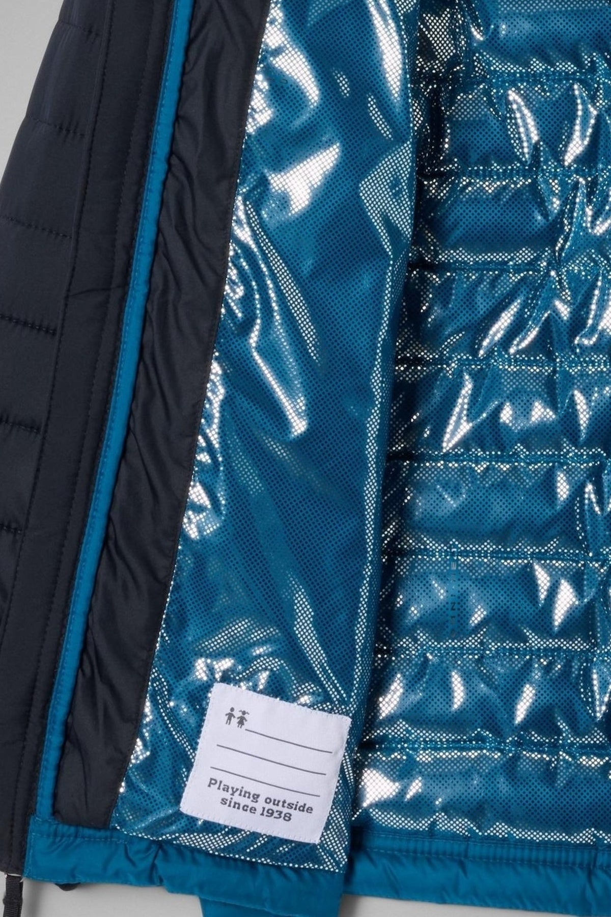 COLUMBIA POWDER LITE II HOODED JACKET en color AZUL (3)