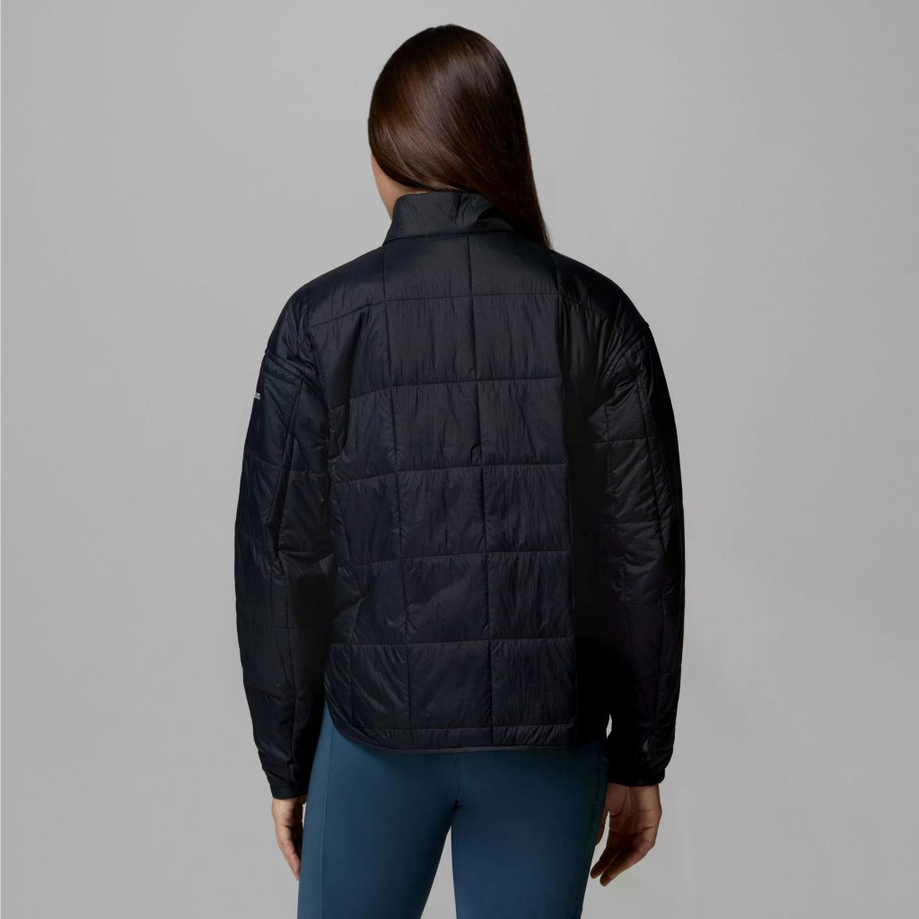 COLUMBIA SIENNA HILL QUILTED JACKET en color NEGRO (5)