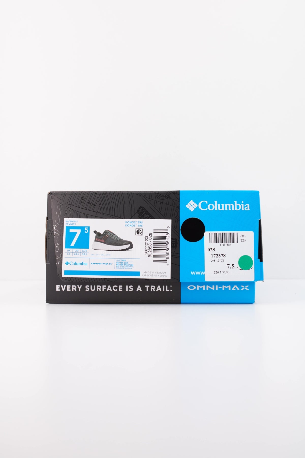 COLUMBIA CB KONOS TRS en color VERDE (6)