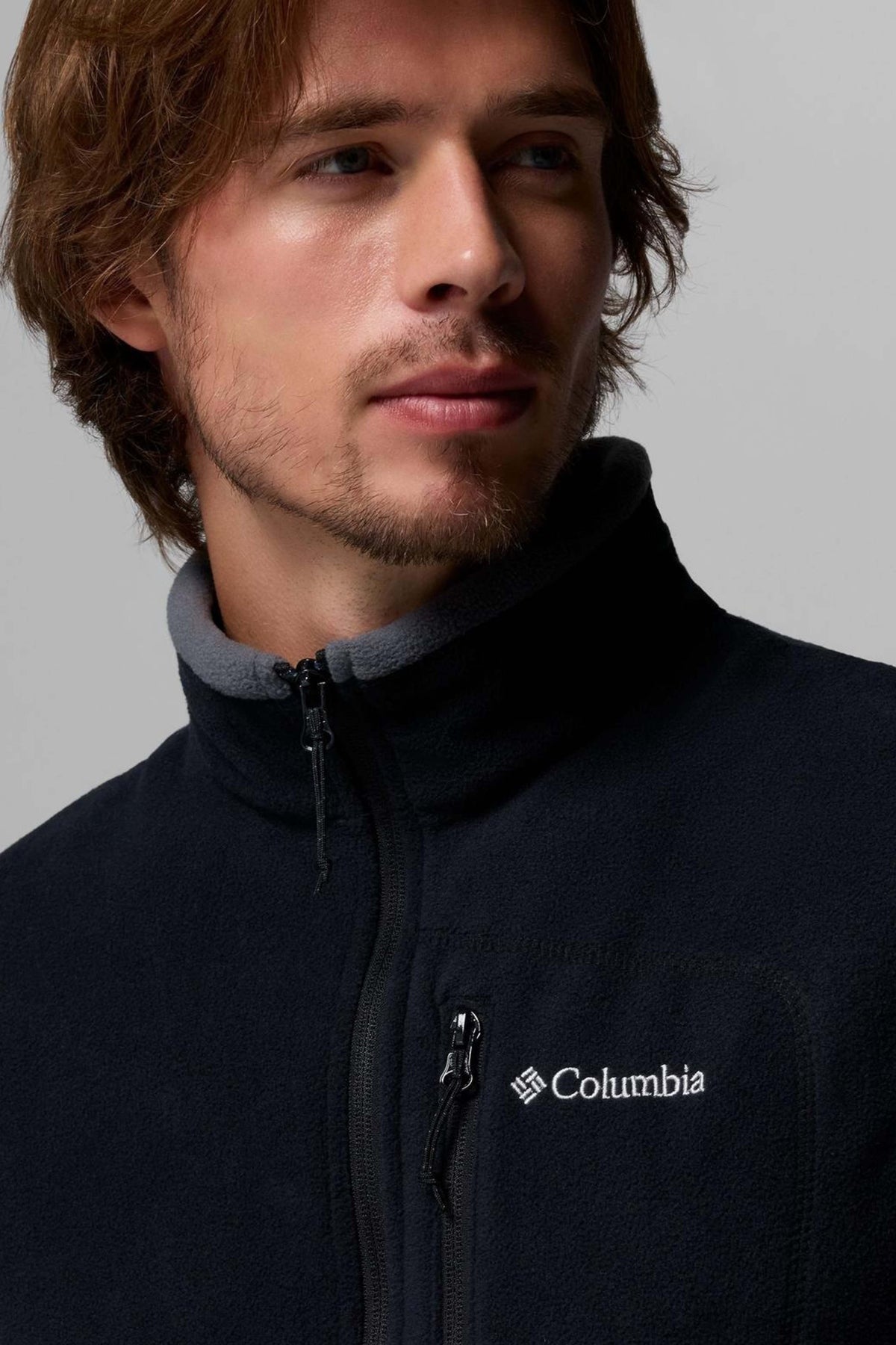 COLUMBIA FAST TREK FLEECE VEST en color NEGRO (4)
