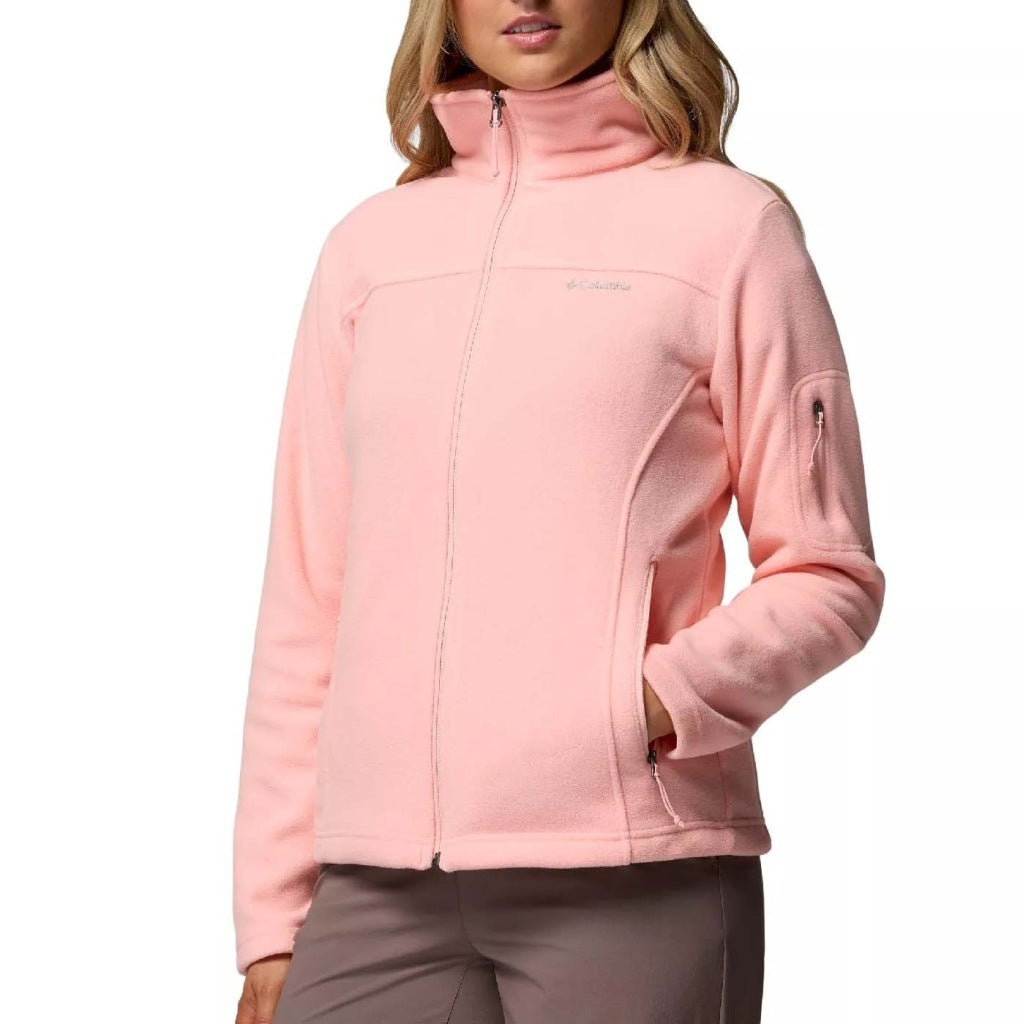 COLUMBIA FAST TREK II JACKET en color ROSA (5)