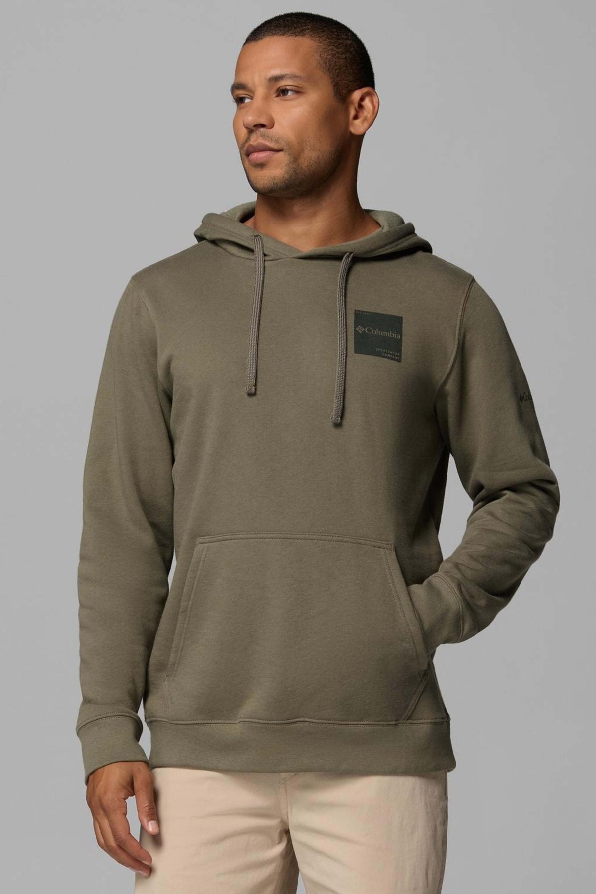 COLUMBIA TREK HOODIE en color VERDE (1)