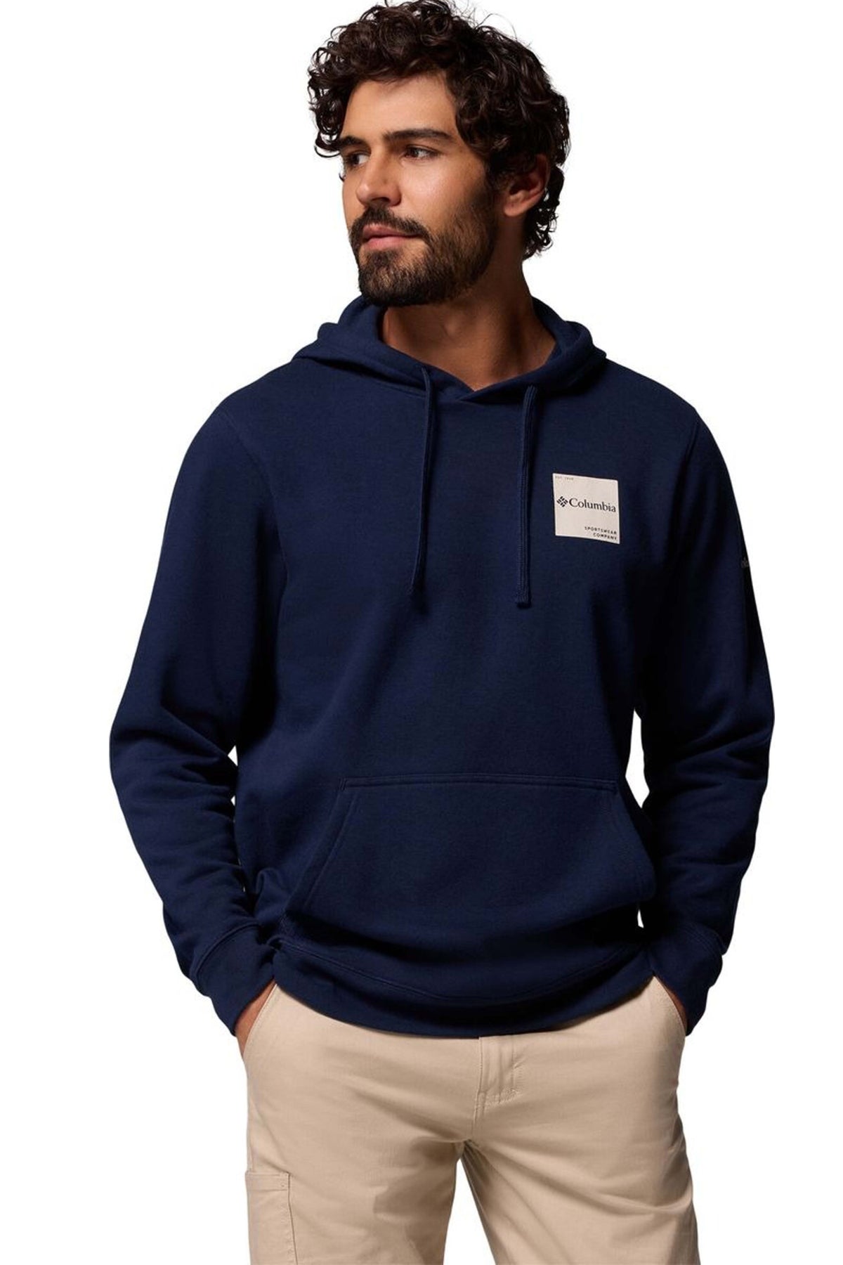 COLUMBIA TREK HOODIE en color AZUL (1)