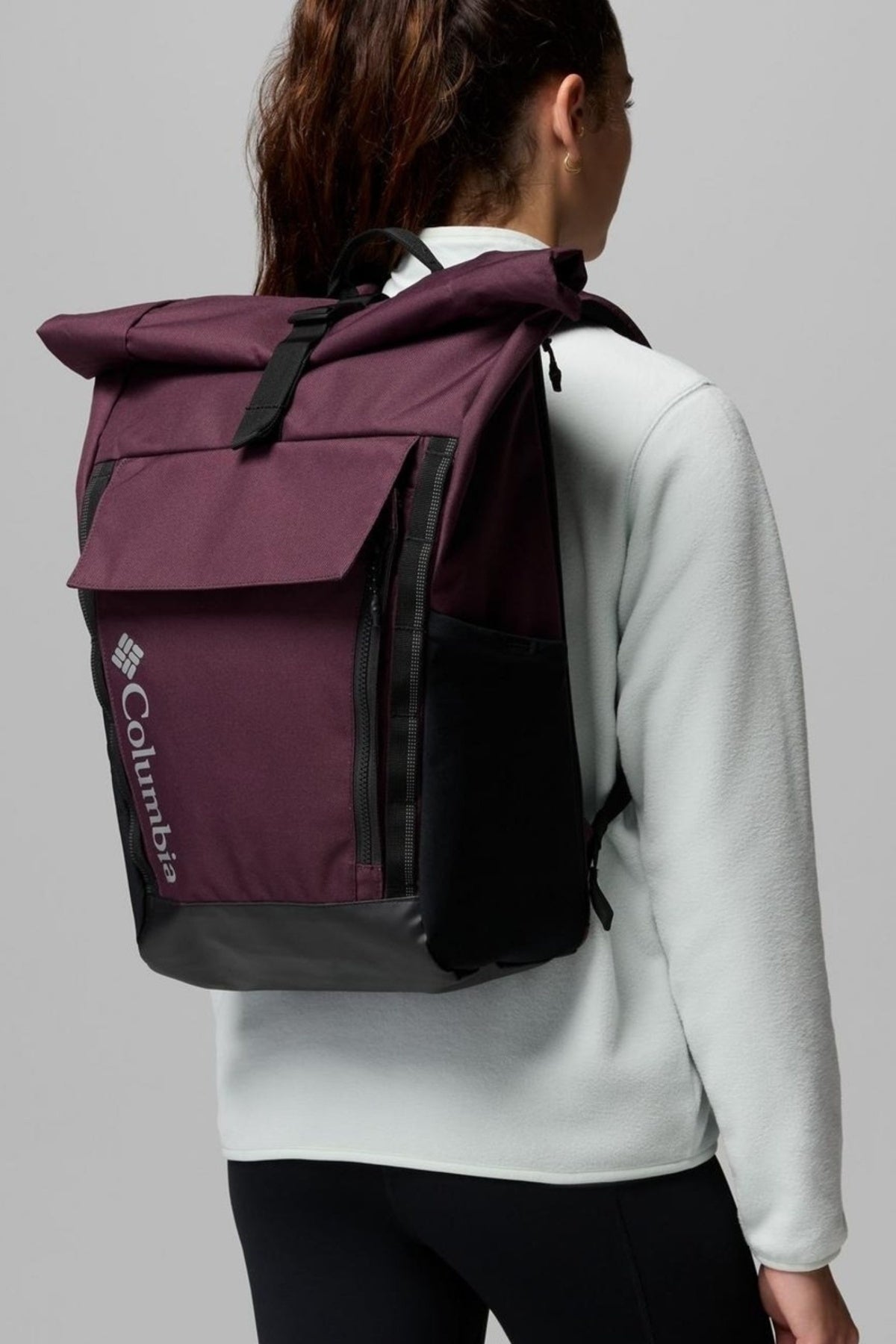 COLUMBIA CONVEY III L BACKPACK en color BURDEOS (1)
