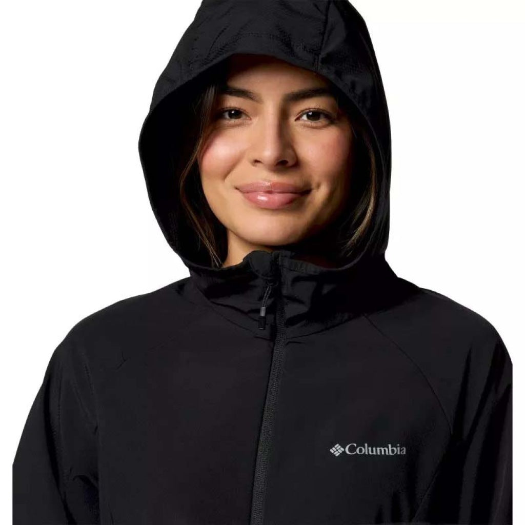 COLUMBIA SWEET AS III HOODED en color NEGRO (6)