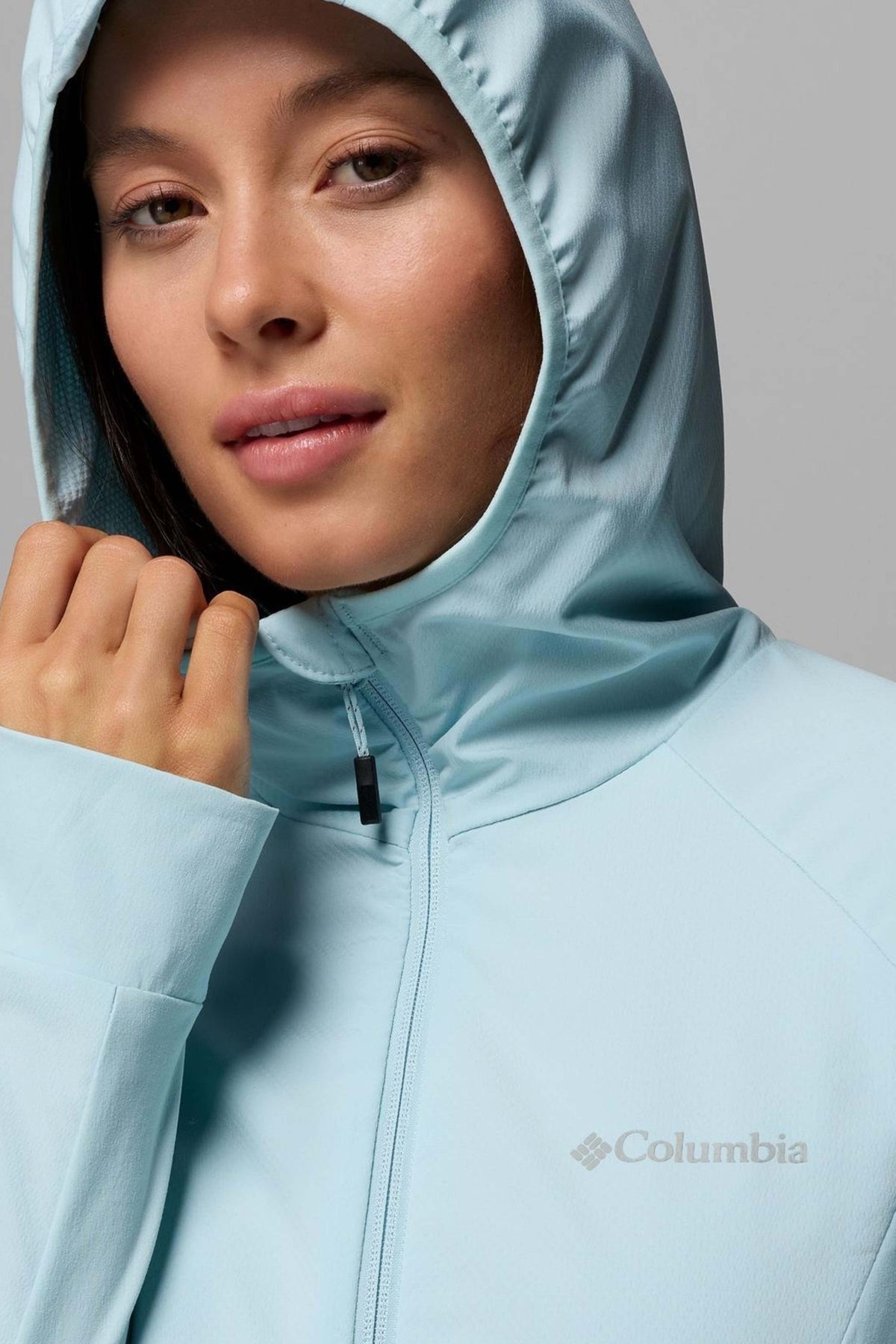 COLUMBIA SWEET AS III HOODED en color AZUL (4)