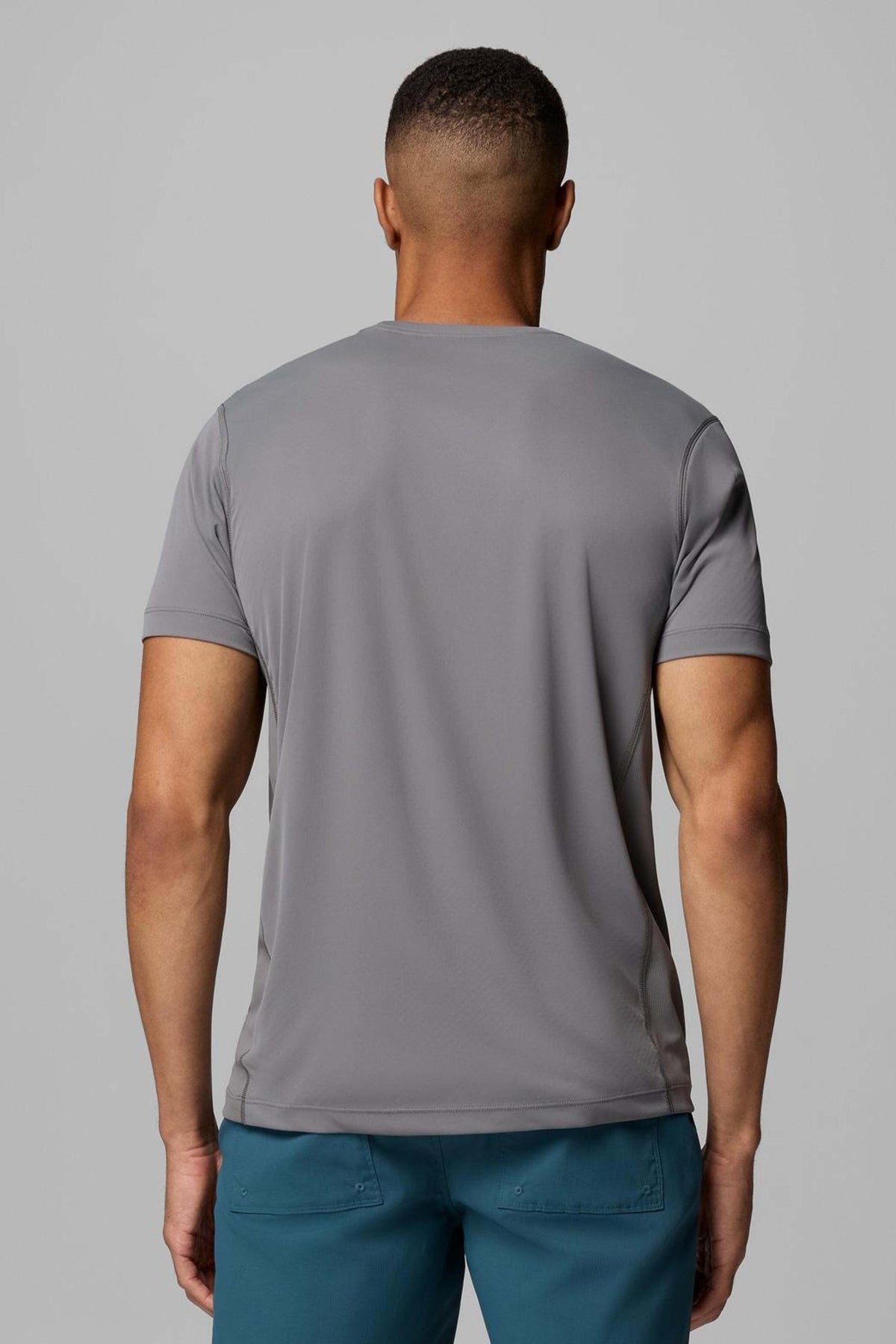 COLUMBIA RULES LIGHT SS CREW en color GRIS (2)