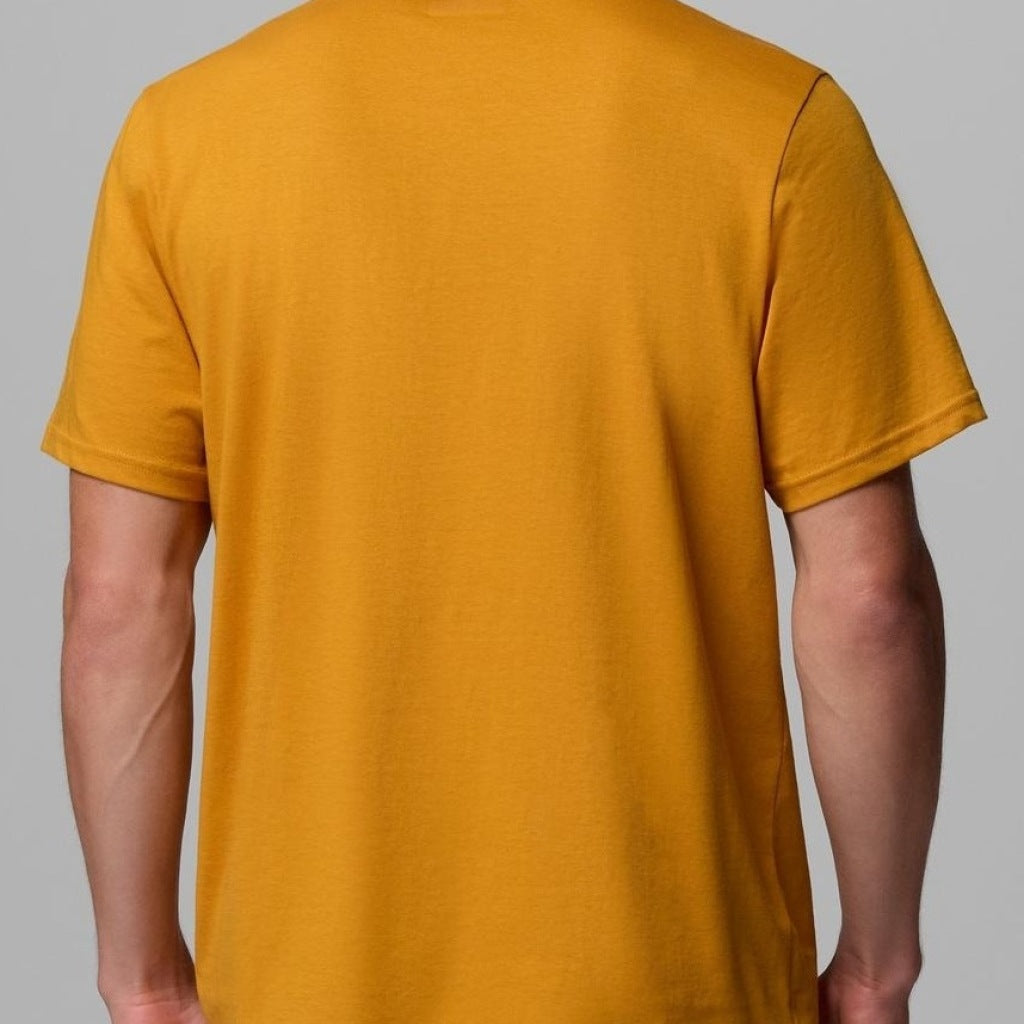COLUMBIA CB CSC BASIC LOGO TEE en color AMARILLO (5)