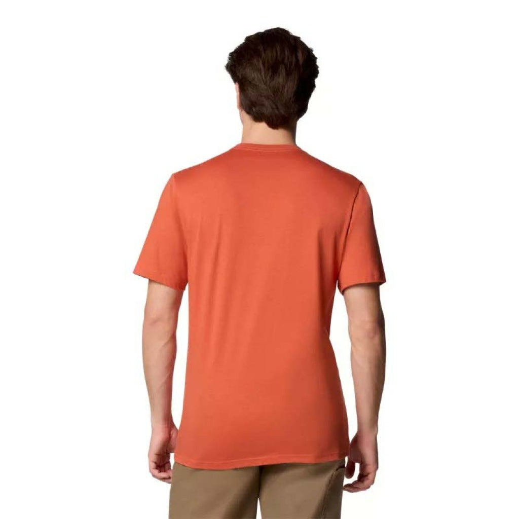 COLUMBIA CSC BASIC LOGO TEE en color NARANJA (5)