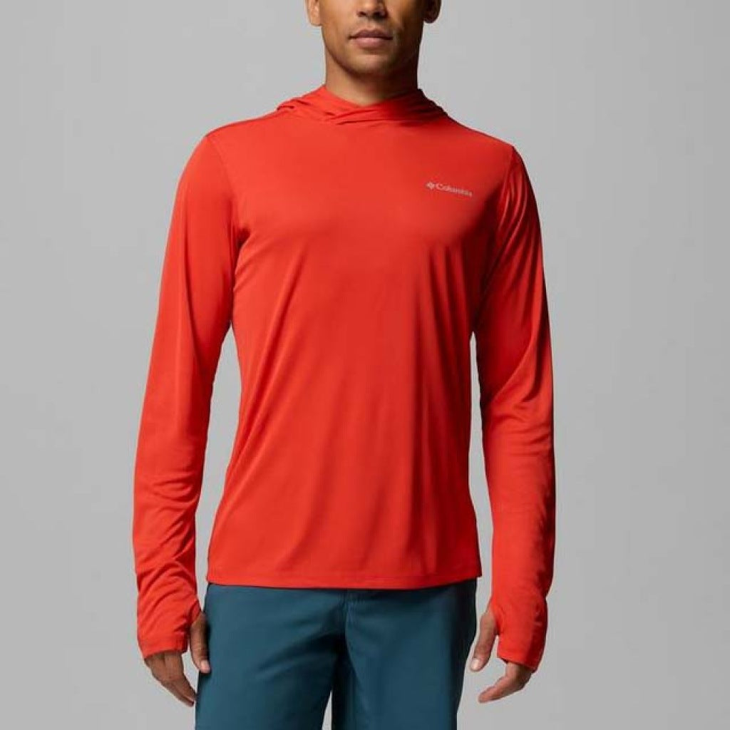 COLUMBIA ZERO RULES LIGHT HOODIE en color NARANJA (4)