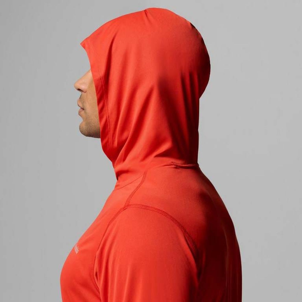 COLUMBIA ZERO RULES LIGHT HOODIE en color NARANJA (5)