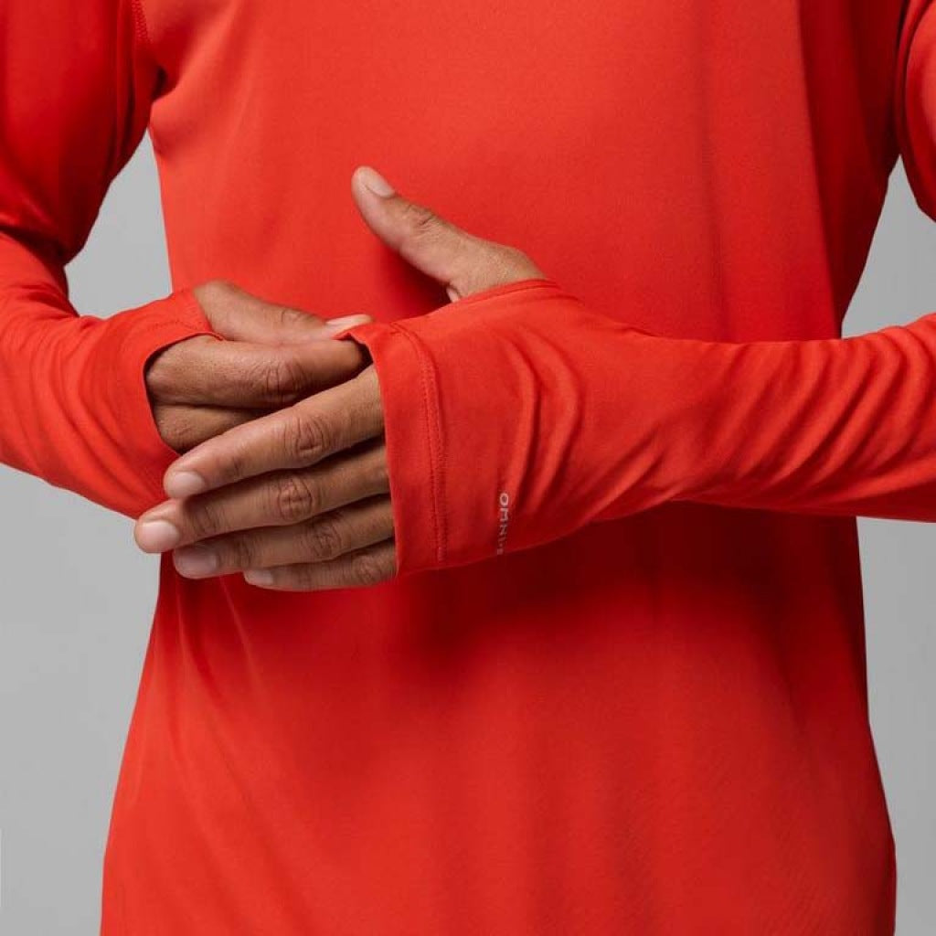 COLUMBIA ZERO RULES LIGHT HOODIE en color NARANJA (6)