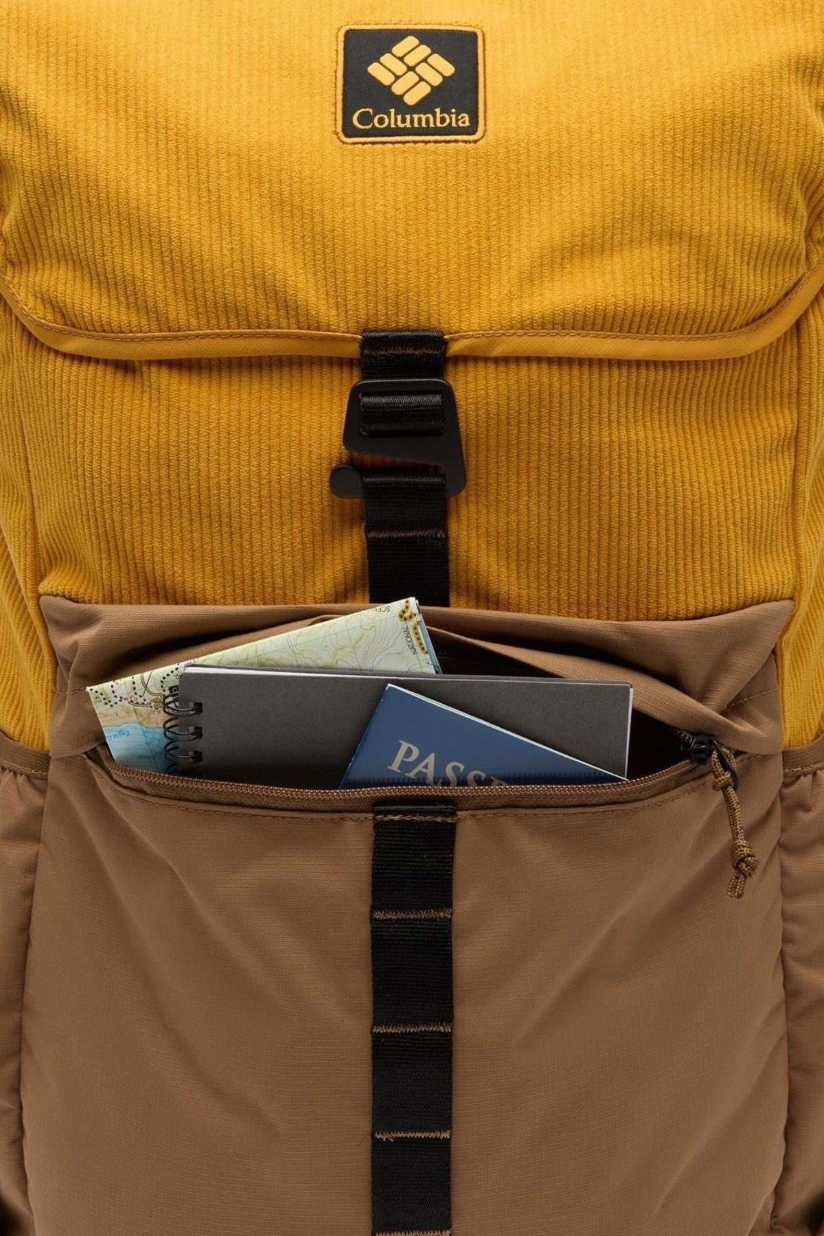 COLUMBIA TRAIL TRAVELER II L RUCKSACK en color AMARILLO (5)